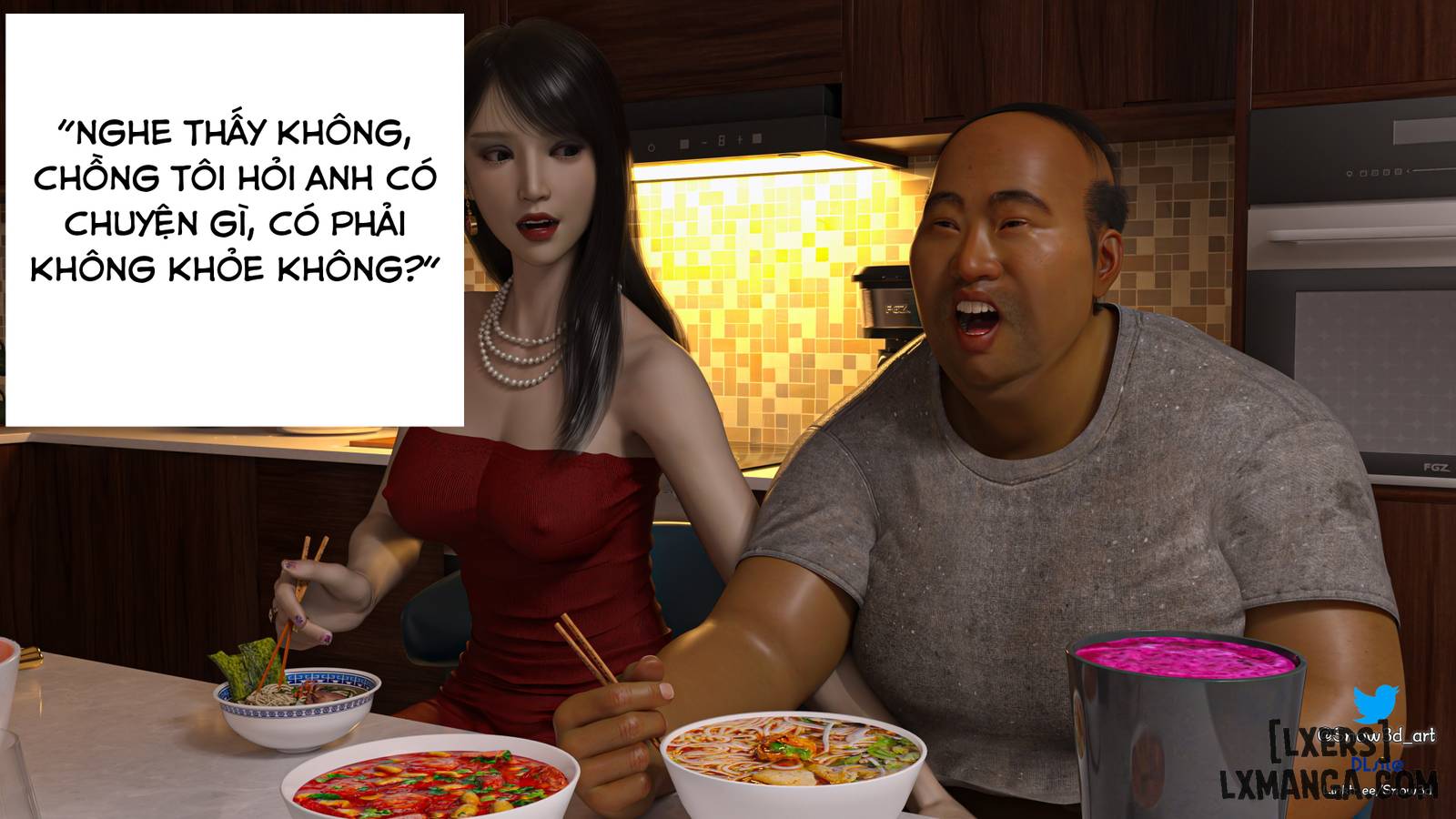 HentaiVN.net - Ảnh 29 - Vợ Tôi Vương Vân - Chương 8