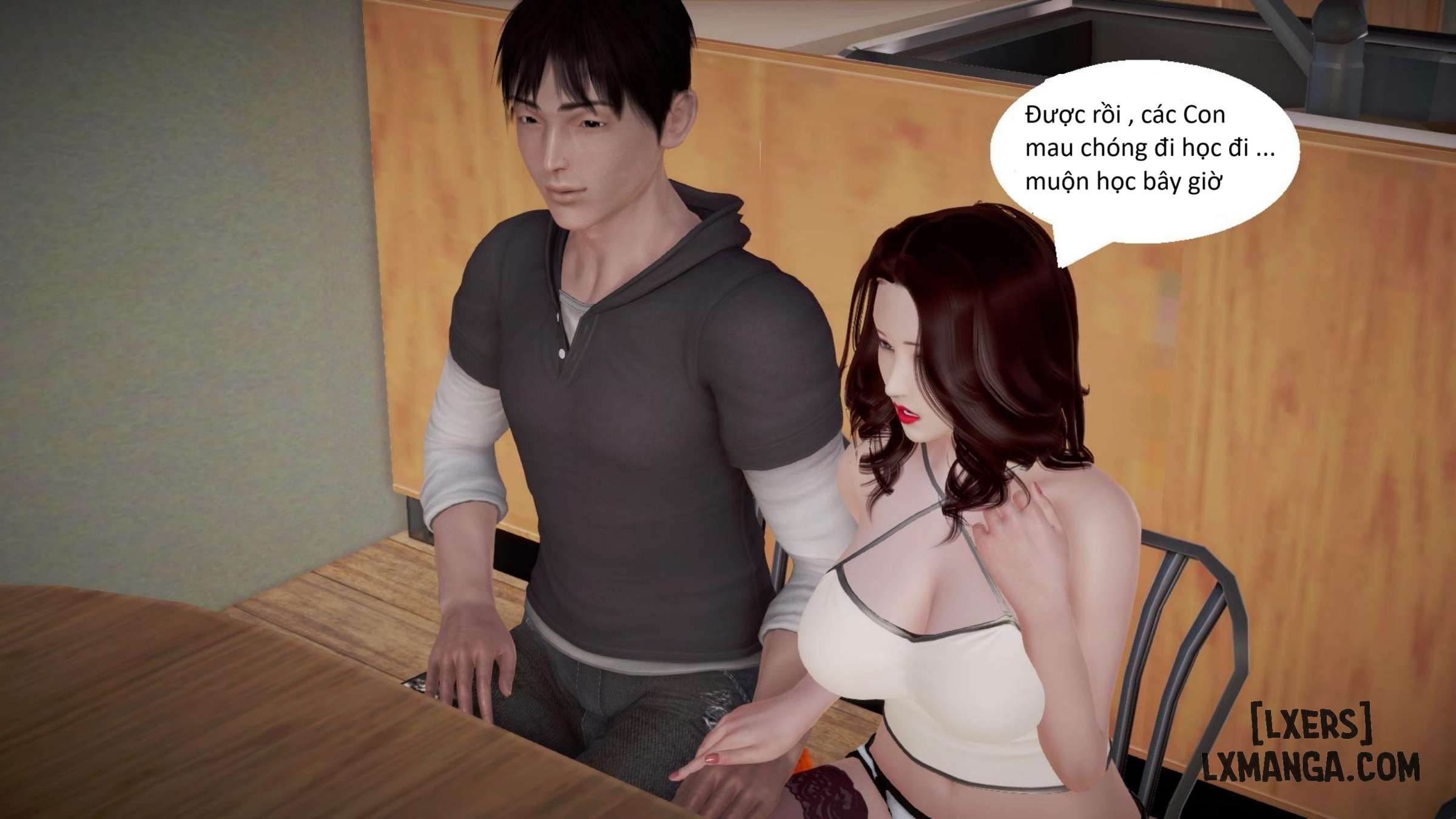 HentaiVN.net - Ảnh 29 - Cưỡng Hiếp Mẹ - Chương 5