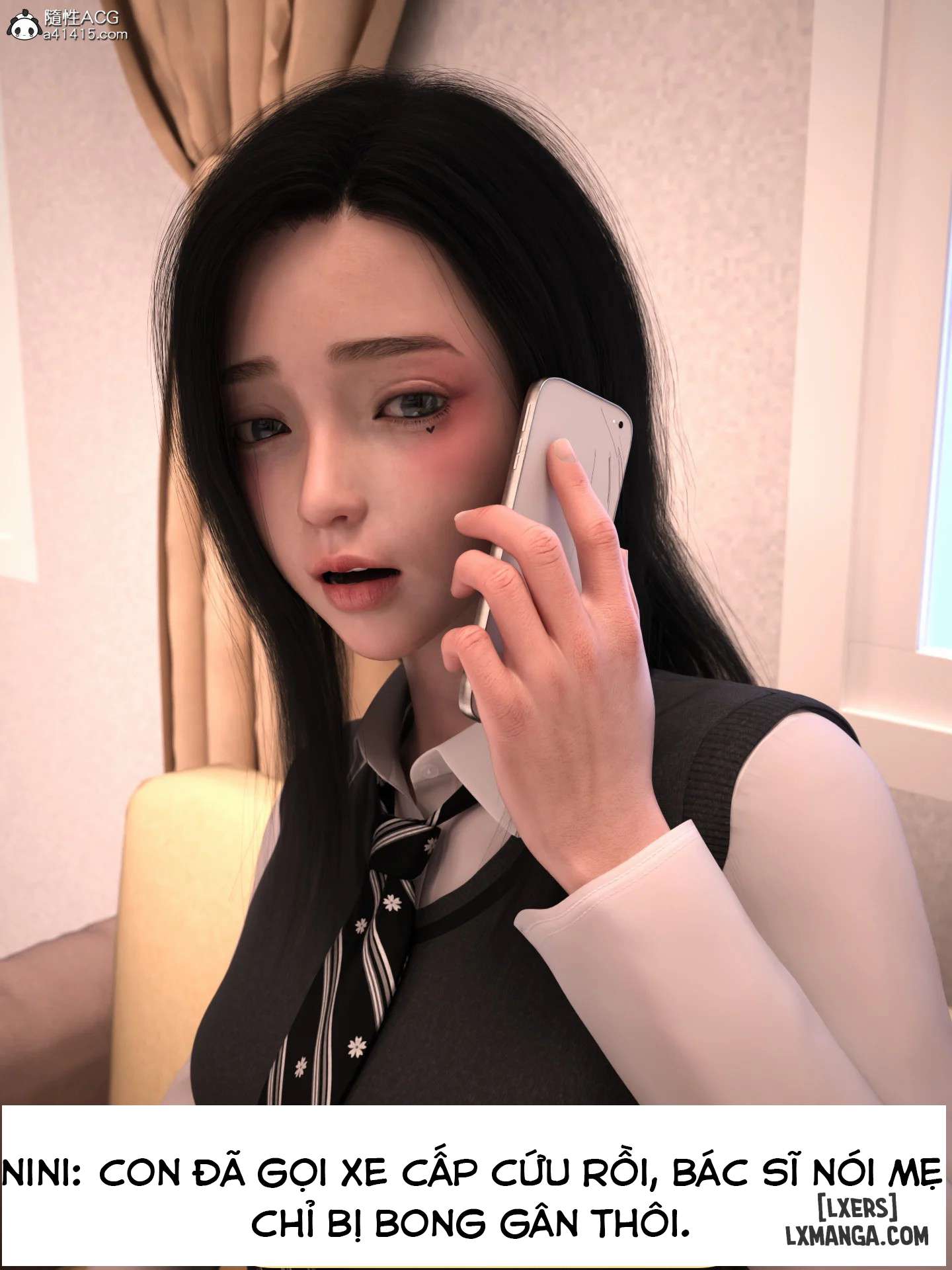 HentaiVN.net - Ảnh 29 - Chăm Sóc Vợ Và Con Gái Thằng Bạn - Chapter 1