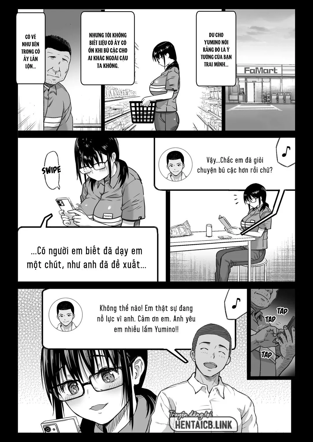 HentaiVN.net - Ảnh 29 - Yumino lại bị quản lý quấy rối - Oneshot