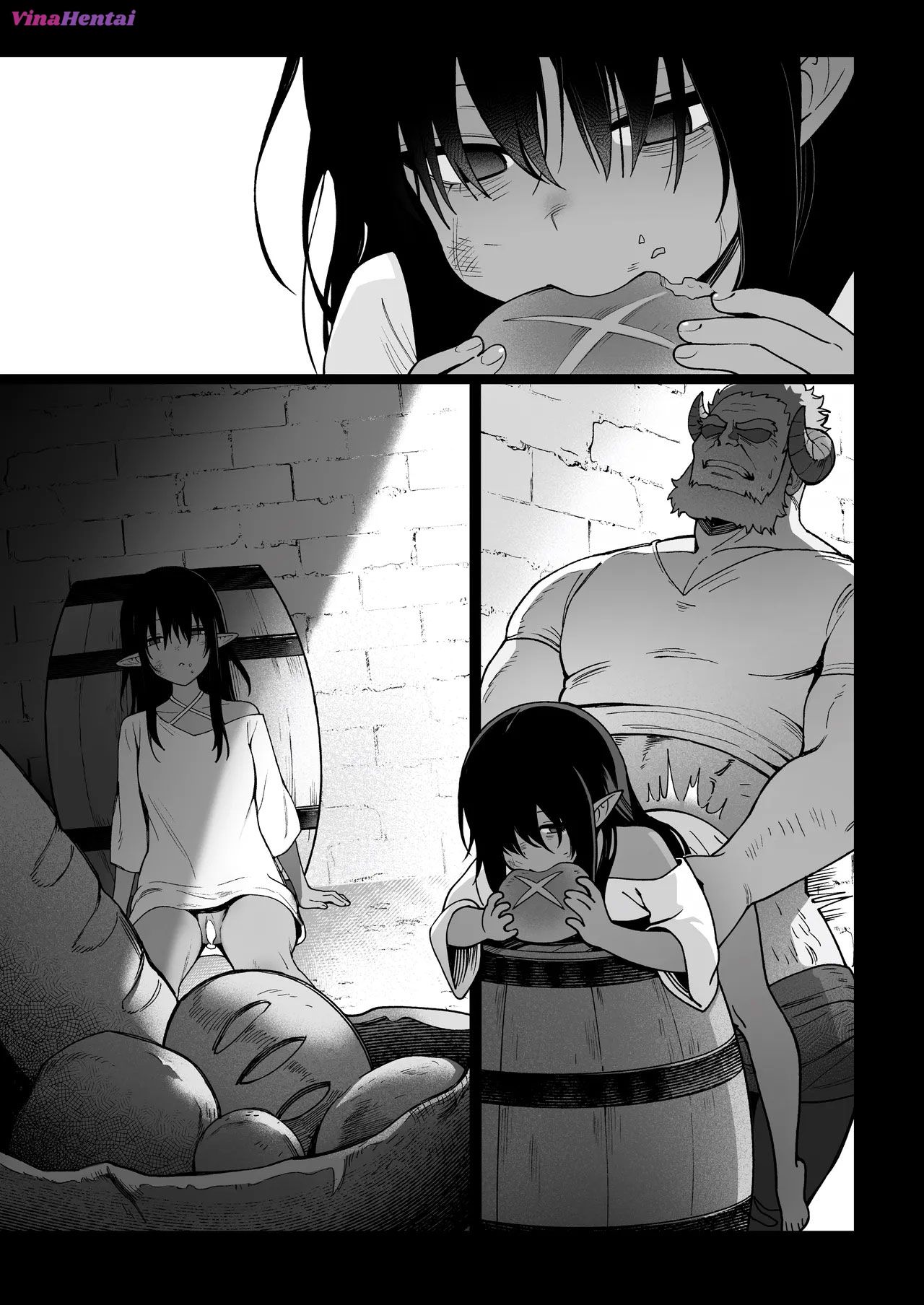 HentaiVN.net - Ảnh 28 - Nhà Thổ Elf - Phòng Số 3 Lacy: Tên Orc Còn Trinh Và Cô Elf Da Nâu 1 - Oneshot
