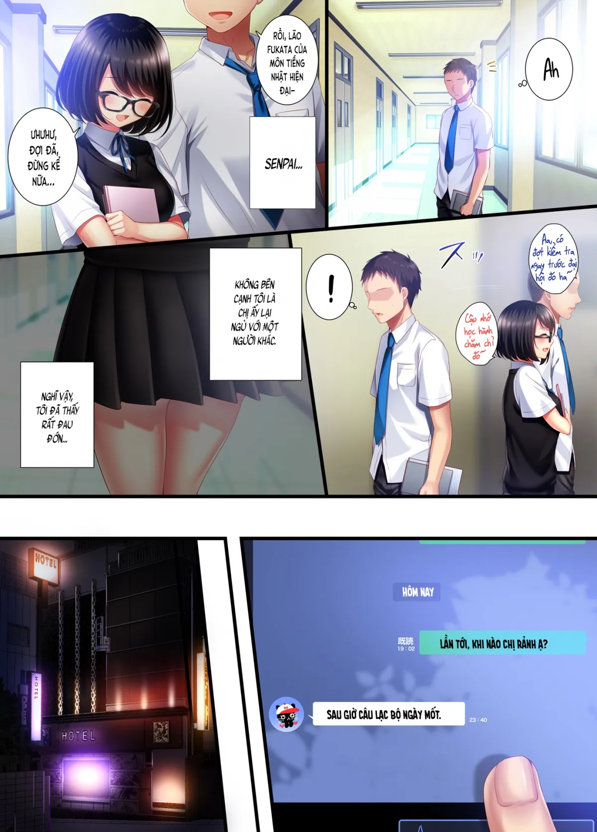 HentaiVN.net - Ảnh 28 - Nỗi sầu tư thời xuân xanh (nguyên tác) [Aoharu Melancholy (original); アオハルメランコリー (オリジナル)] - Oneshot