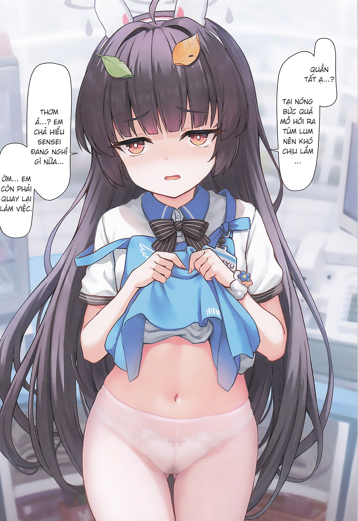 HentaiVN.net - Ảnh 30 - Thầy ơi~ Em nóng quá... sao bây giờ? - Oneshot