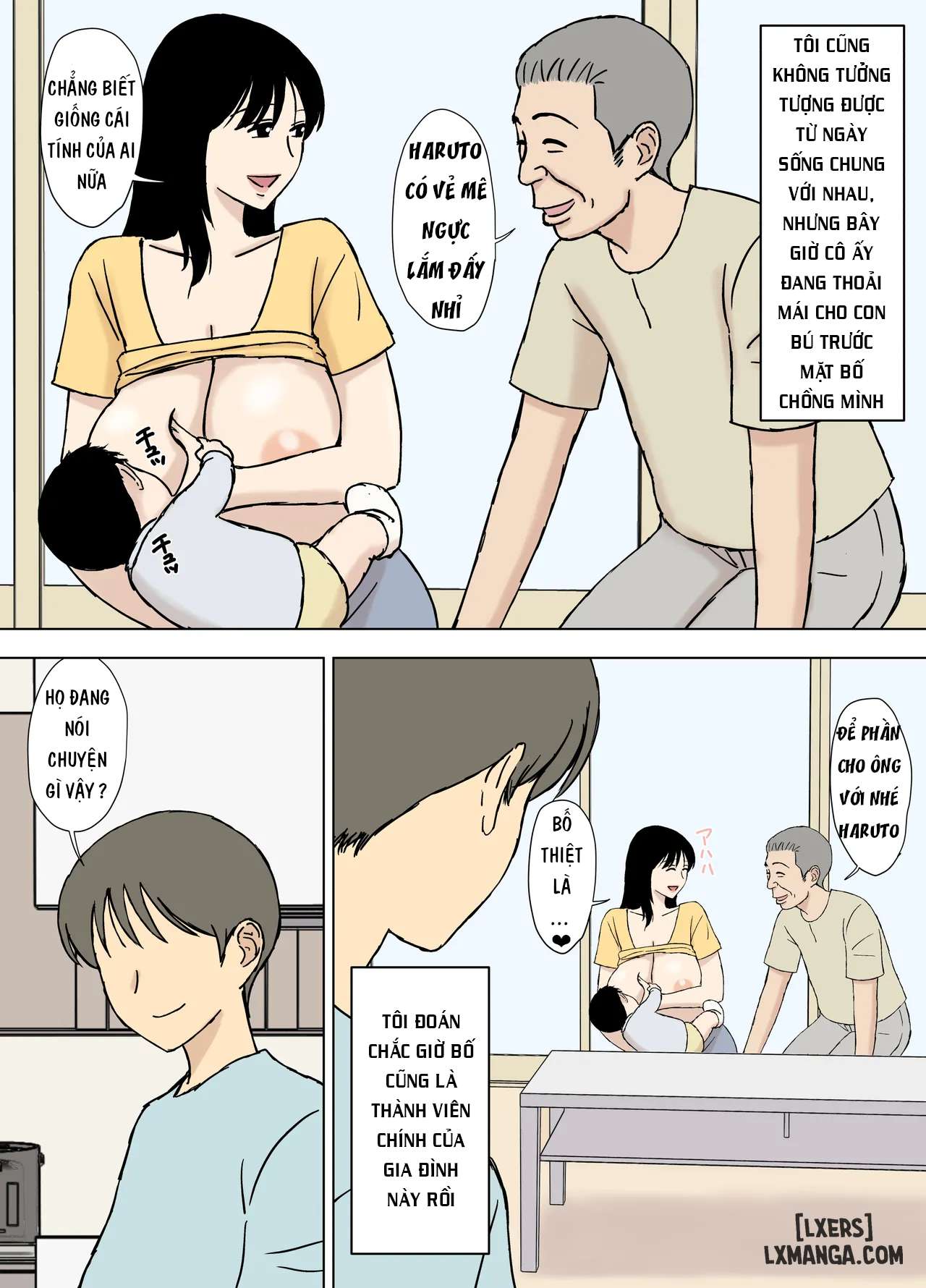 HentaiVN.net - Ảnh 29 - Lí do vì sao bố chồng và con dâu không nên ở chung với nhau - Oneshot