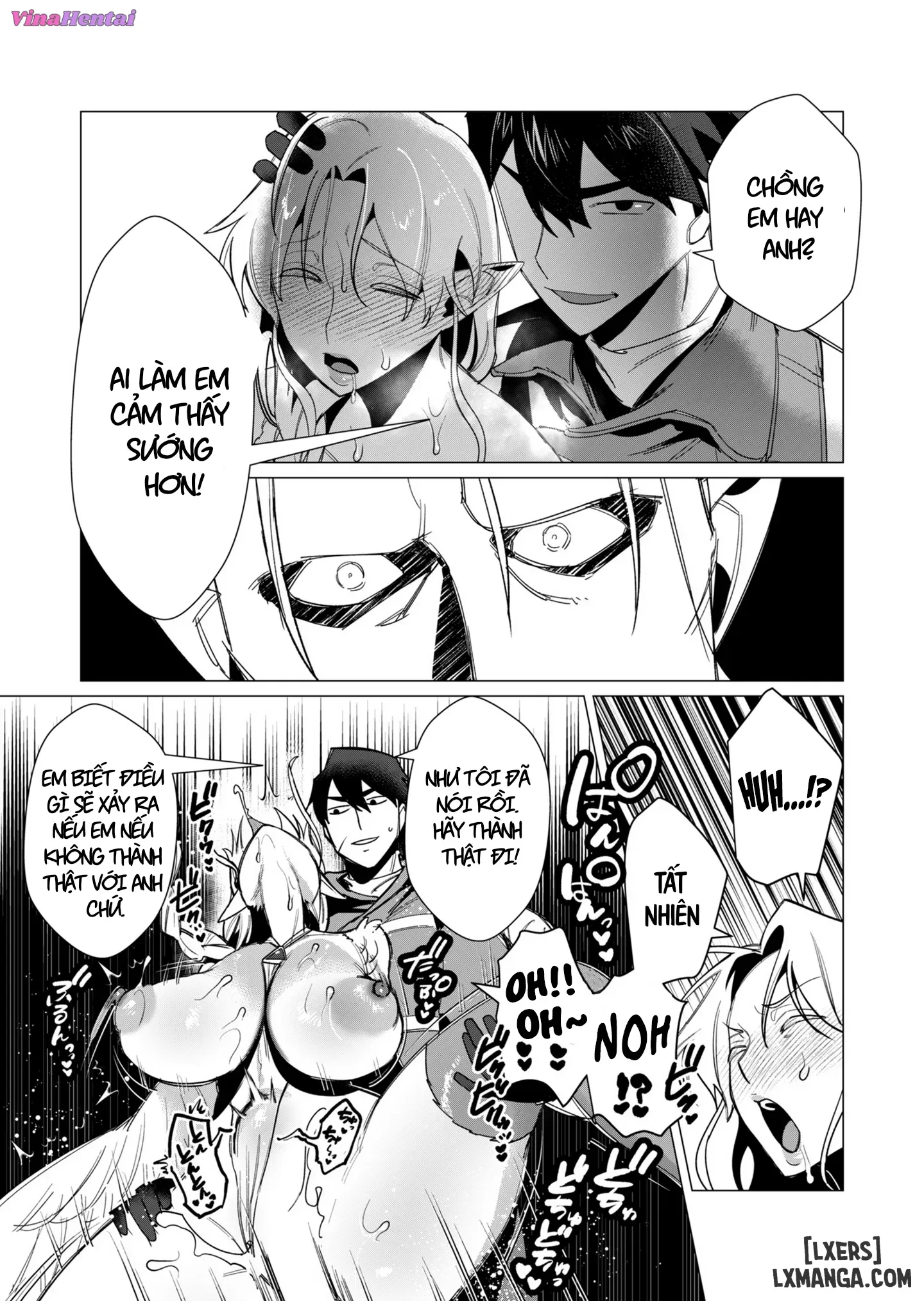 HentaiVN.net - Ảnh 29 - Vị Anh Hùng Muốn “Vợ Người Ta” Làm Phần Thưởng - Chap 9 : Dũng Sĩ x Harpy (phần 2)
