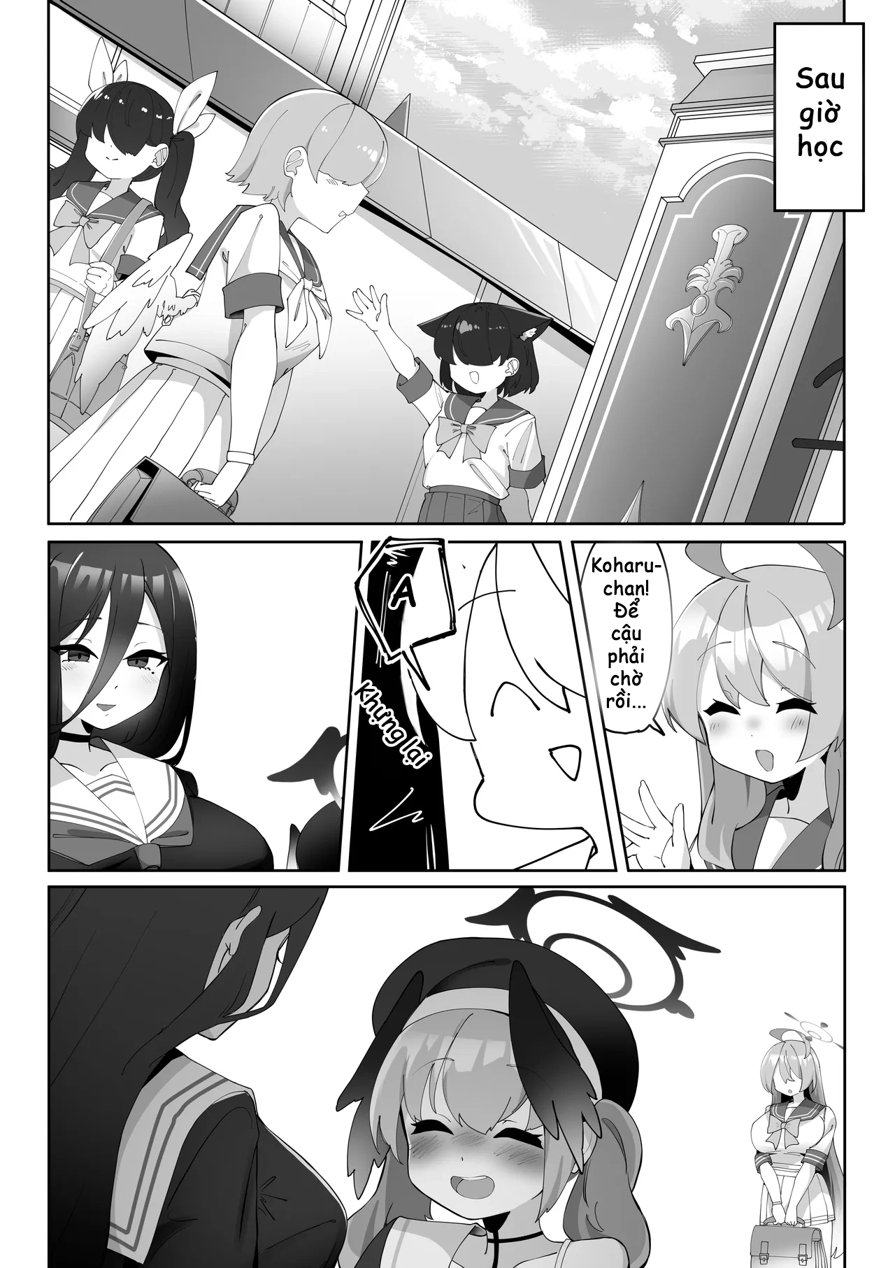 HentaiVN.net - Ảnh 30 - Futanari Koharu-chan vs Hanako-chan Manga - Chap 2
