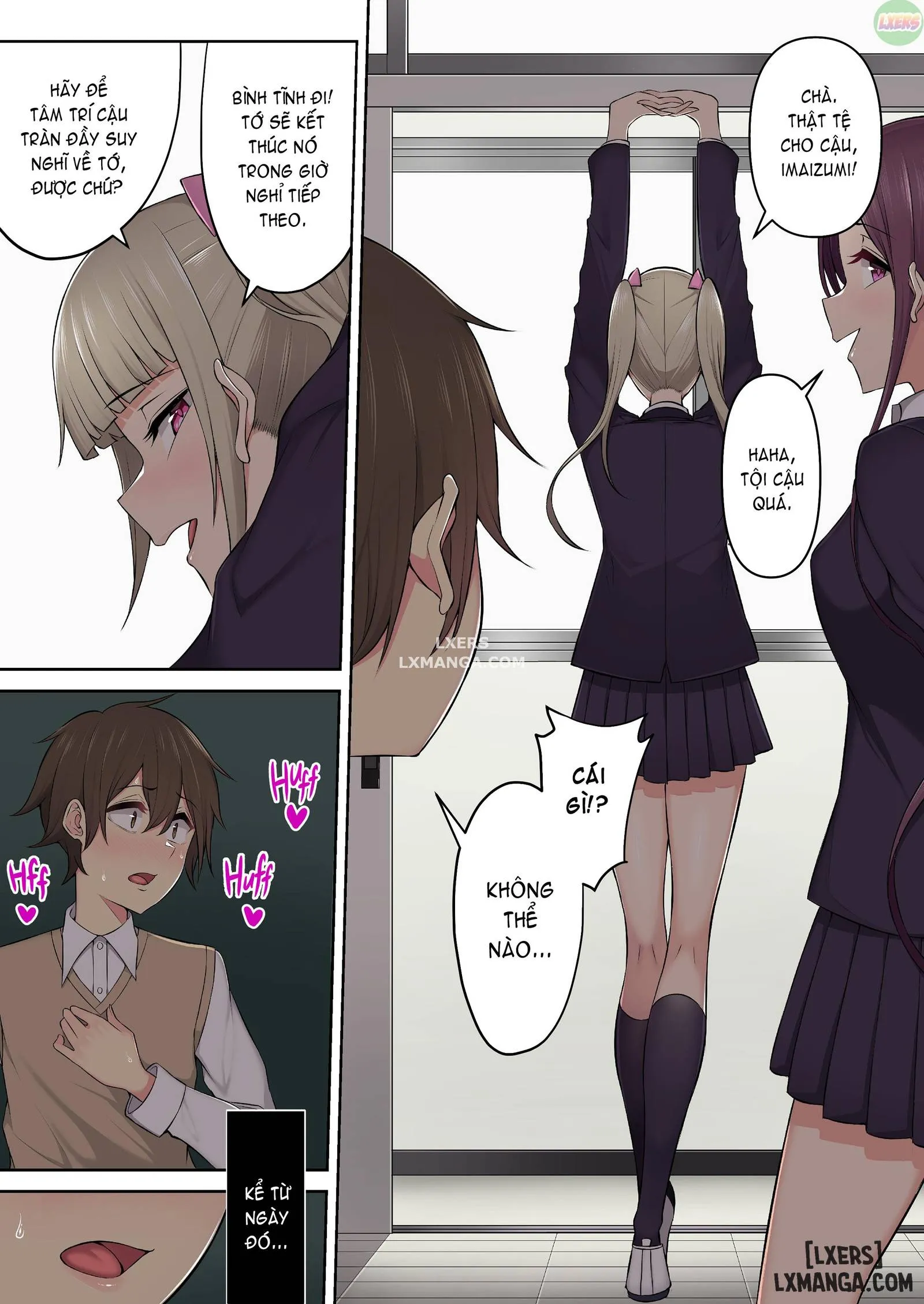 HentaiVN.net - Ảnh 29 - Imaizumi đưa cả bầy Gyaru về nhà mình - Chapter 3