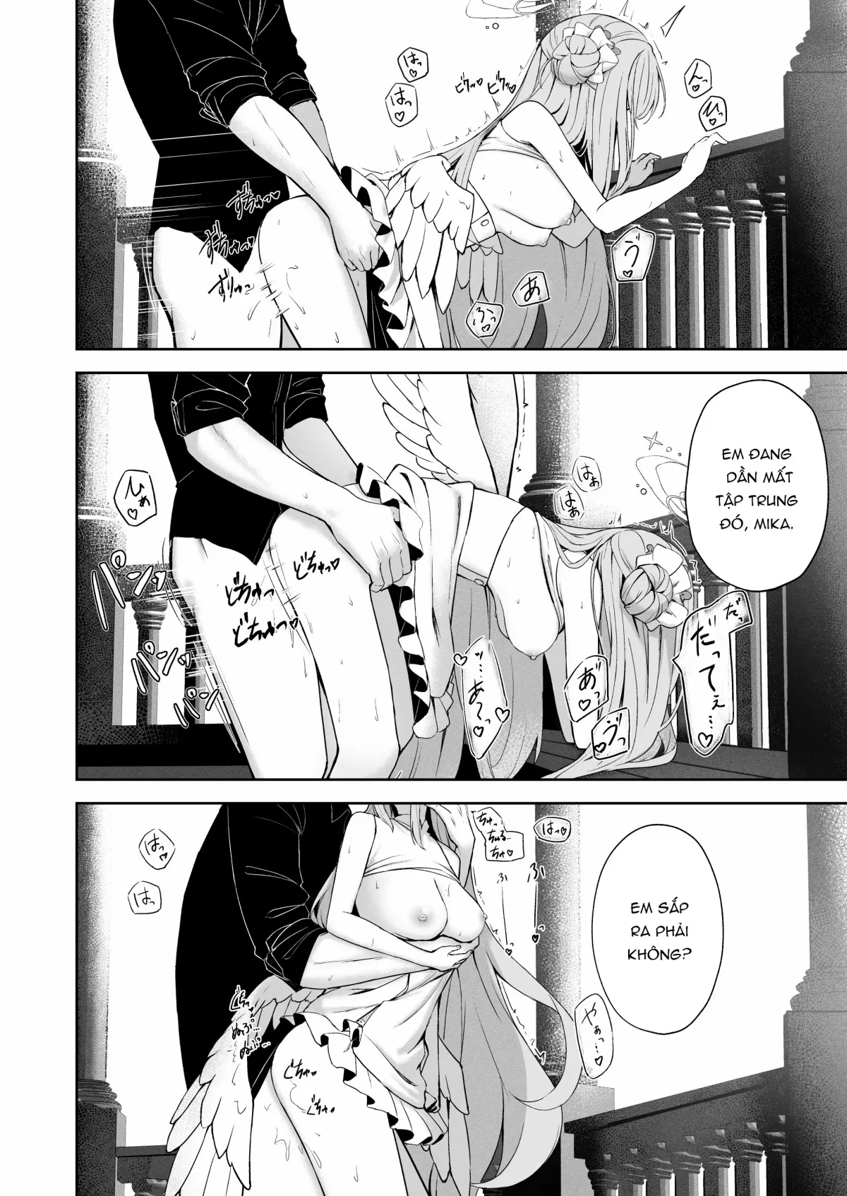 HentaiVN.net - Ảnh 29 - Tia nắng của khuyết trăng [Mikazuki no Pierce Hole; Pierce Hole of The Cresent Moon] - Oneshot