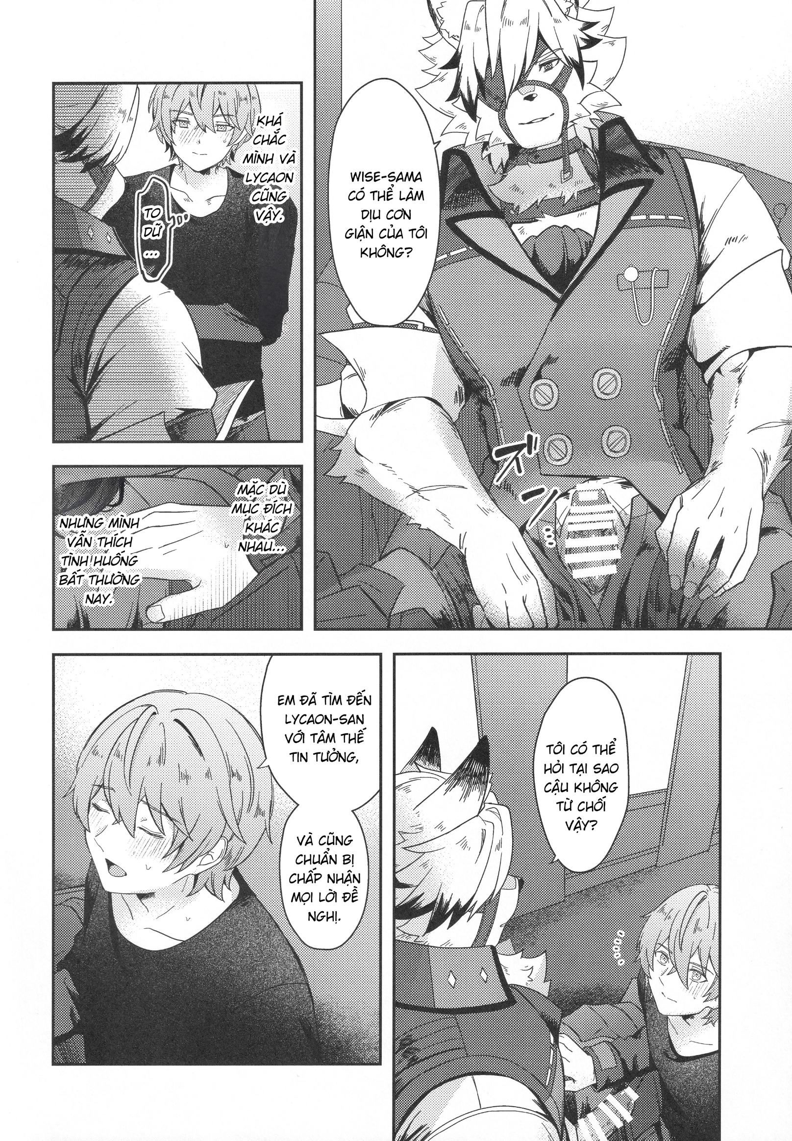 HentaiVN.net - Ảnh 28 - Oshiete Kudasai Lycaon-san - oneshot tạch