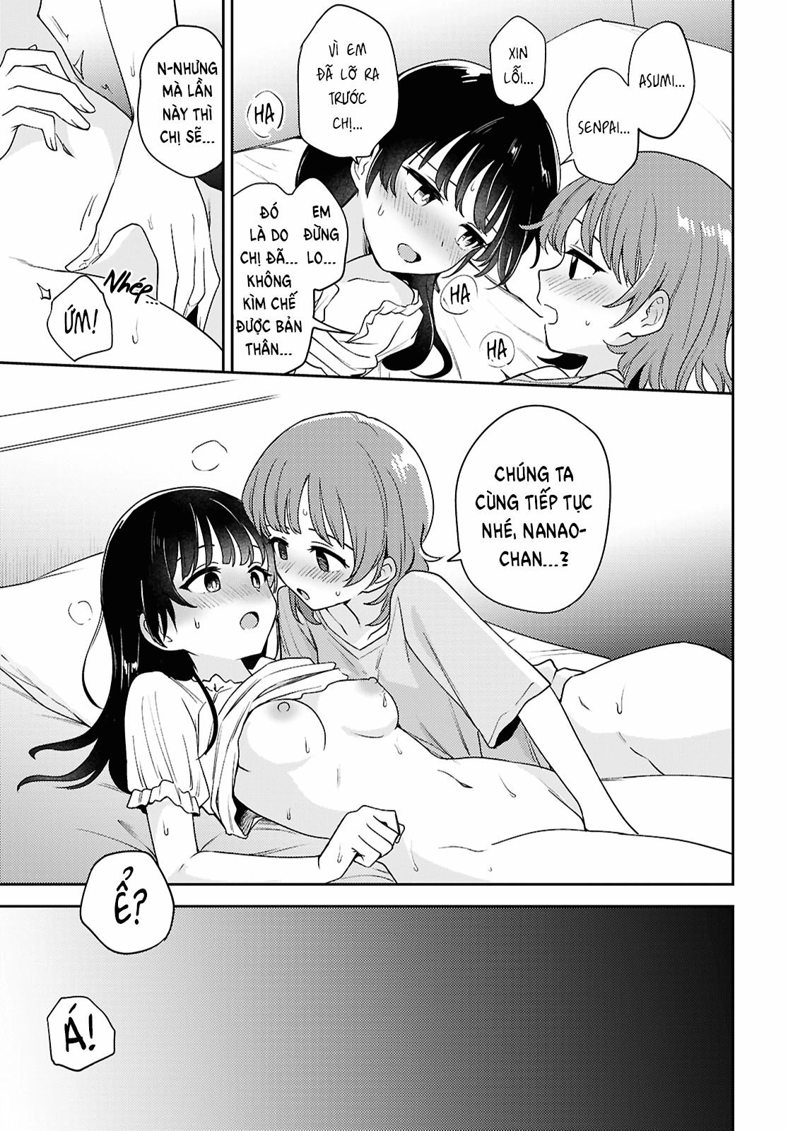 HentaiVN.net - Ảnh 29 - Asumi-chan có hứng thú với Nhà thổ Bách hợp! - Đêm 28