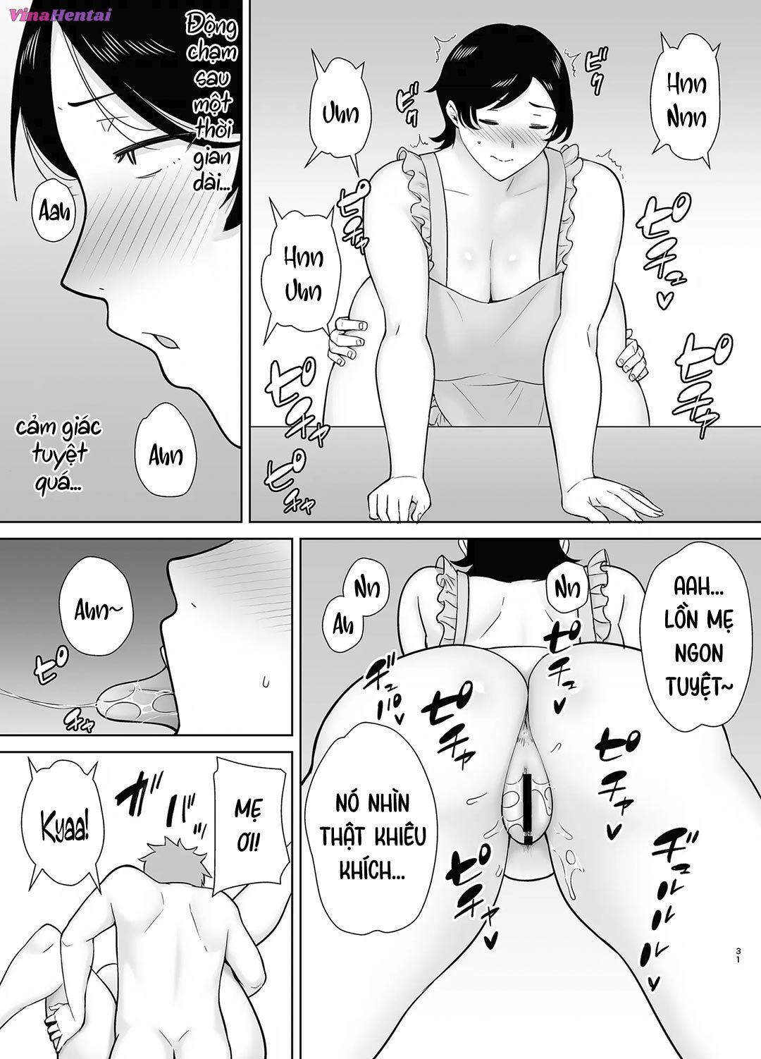 HentaiVN.net - Ảnh 30 - Mẹ cũng là phụ nữ - Chap 2