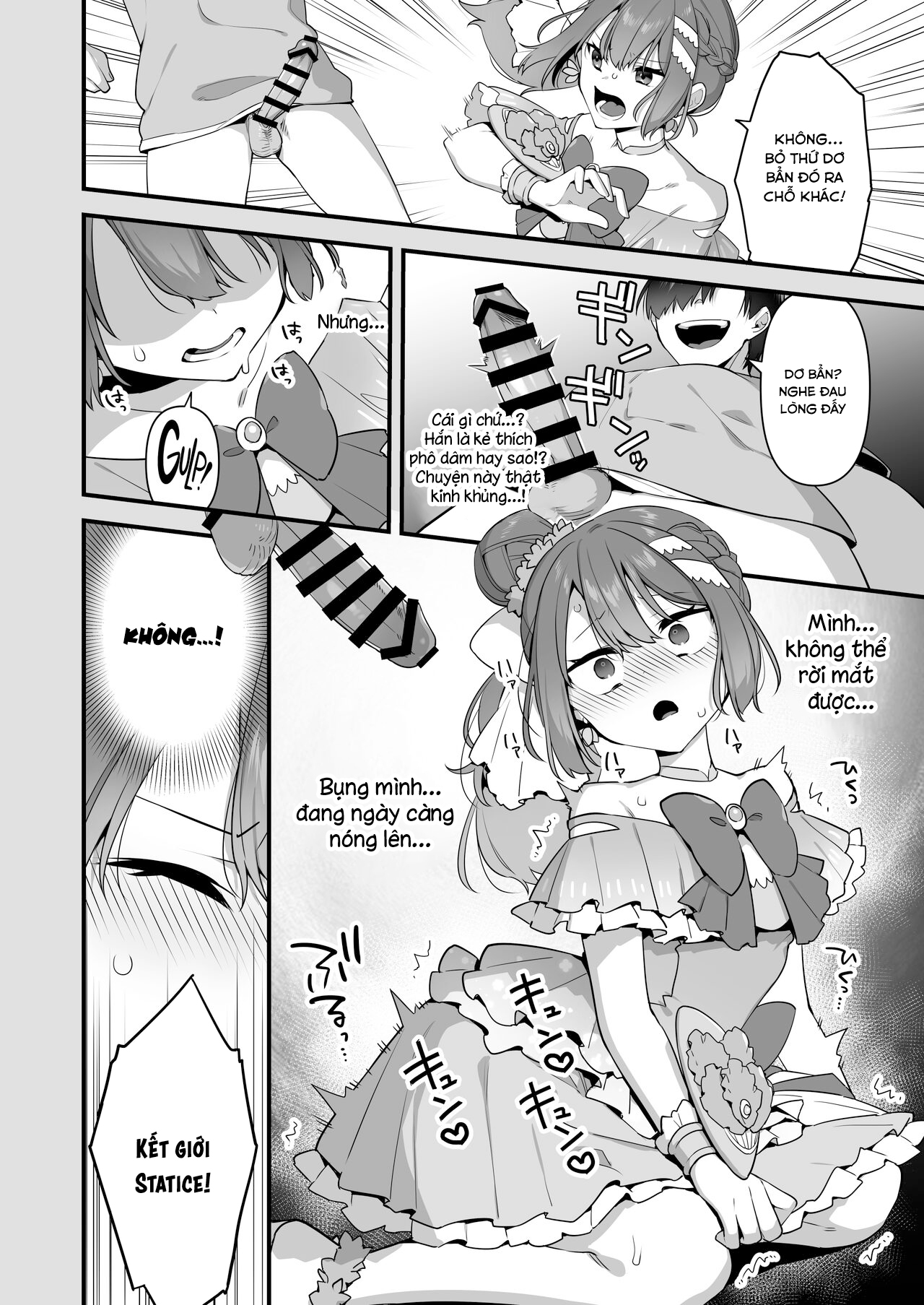 HentaiVN.net - Ảnh 30 - Aku no Tesaki ni Natta node. ~Mahou Shoujo o Ryoujoku Shimasu~ 2 - Chap 1