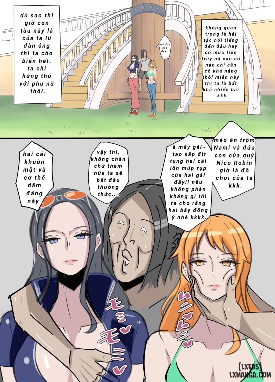 HentaiVN.net - Ảnh 6 - One Piece X Creepy Guy Who Has Invincible Power - Chap 1
