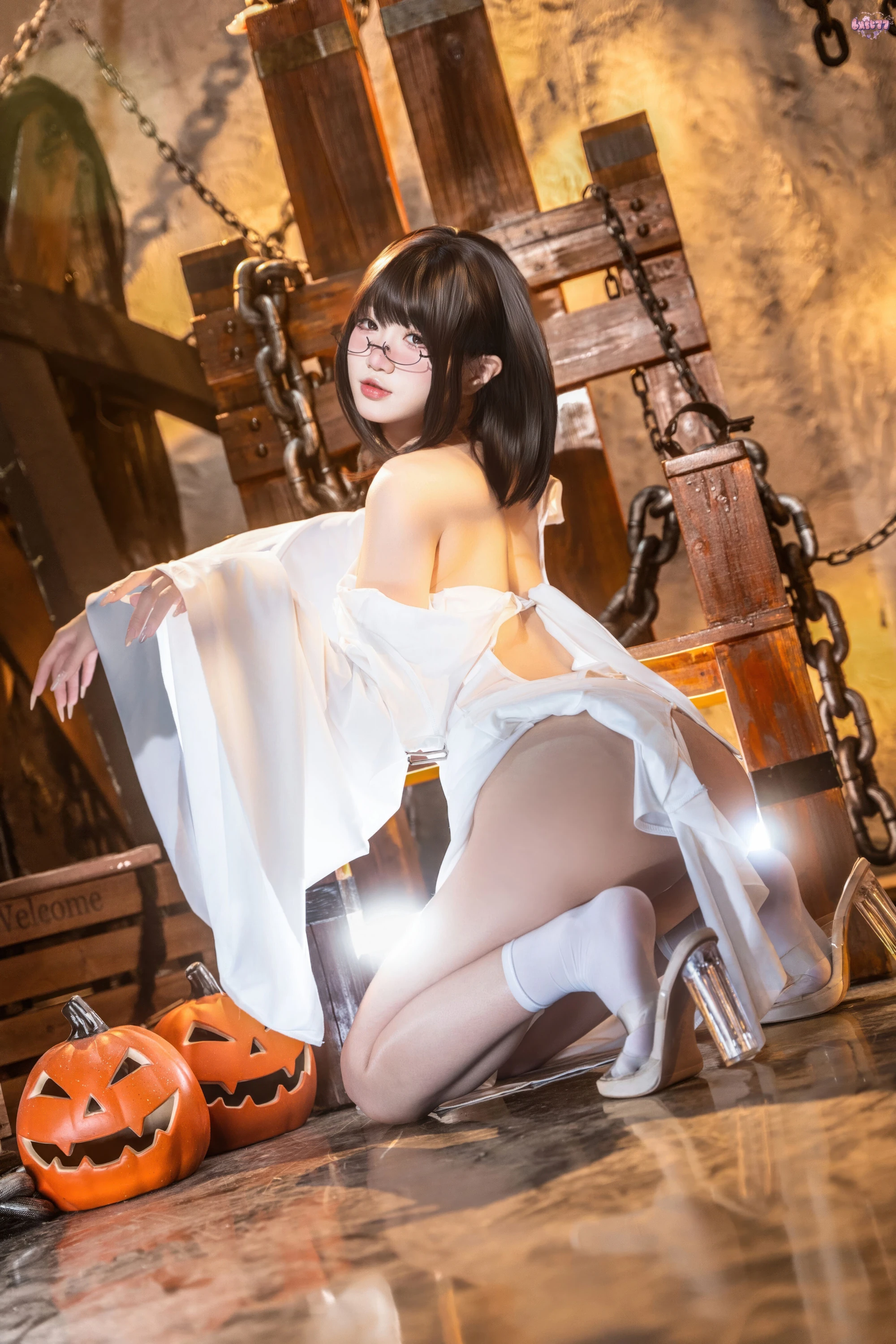 HentaiVN.net - Ảnh 29 - Thất Thất phải ngoan nhé: Cô nàng hồn ma - Oneshot