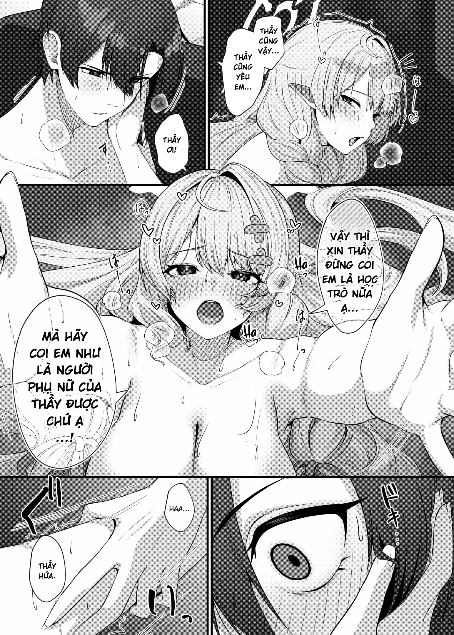 HentaiVN.net - Ảnh 30 - Sensei ni Kyuugo no Te o! | A Helping Hand for Sensei! - Chap 1