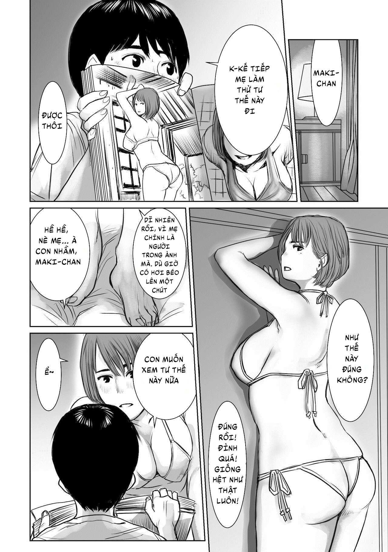 HentaiVN.net - Ảnh 30 - Mẹ là cựu idol gợi cảm, tôi không kiềm chế nổi - Chap 1