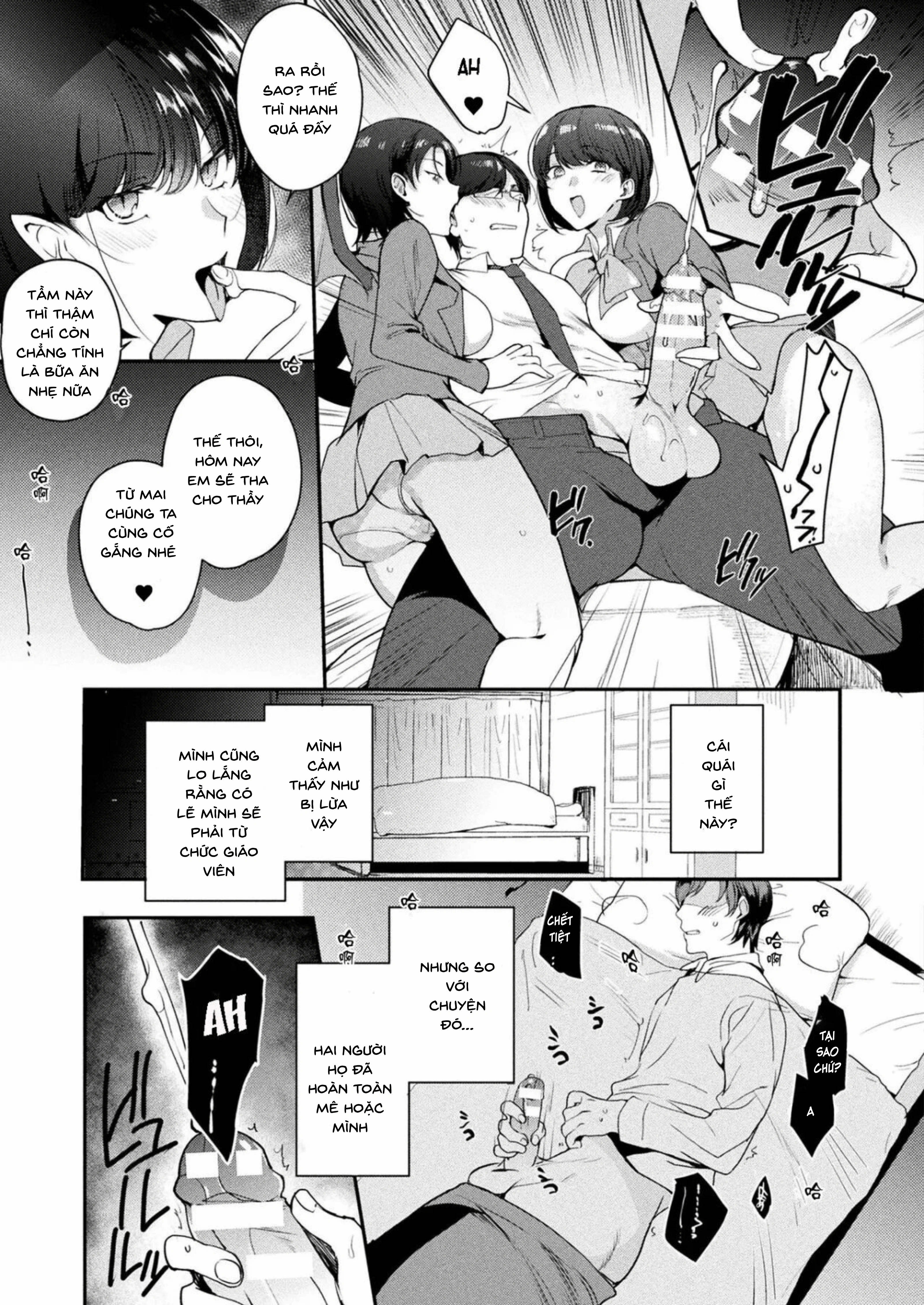 HentaiVN.net - Ảnh 8 - Người Thầy SUCCUBUS(TS Immoral Kouhen) - Chương 1