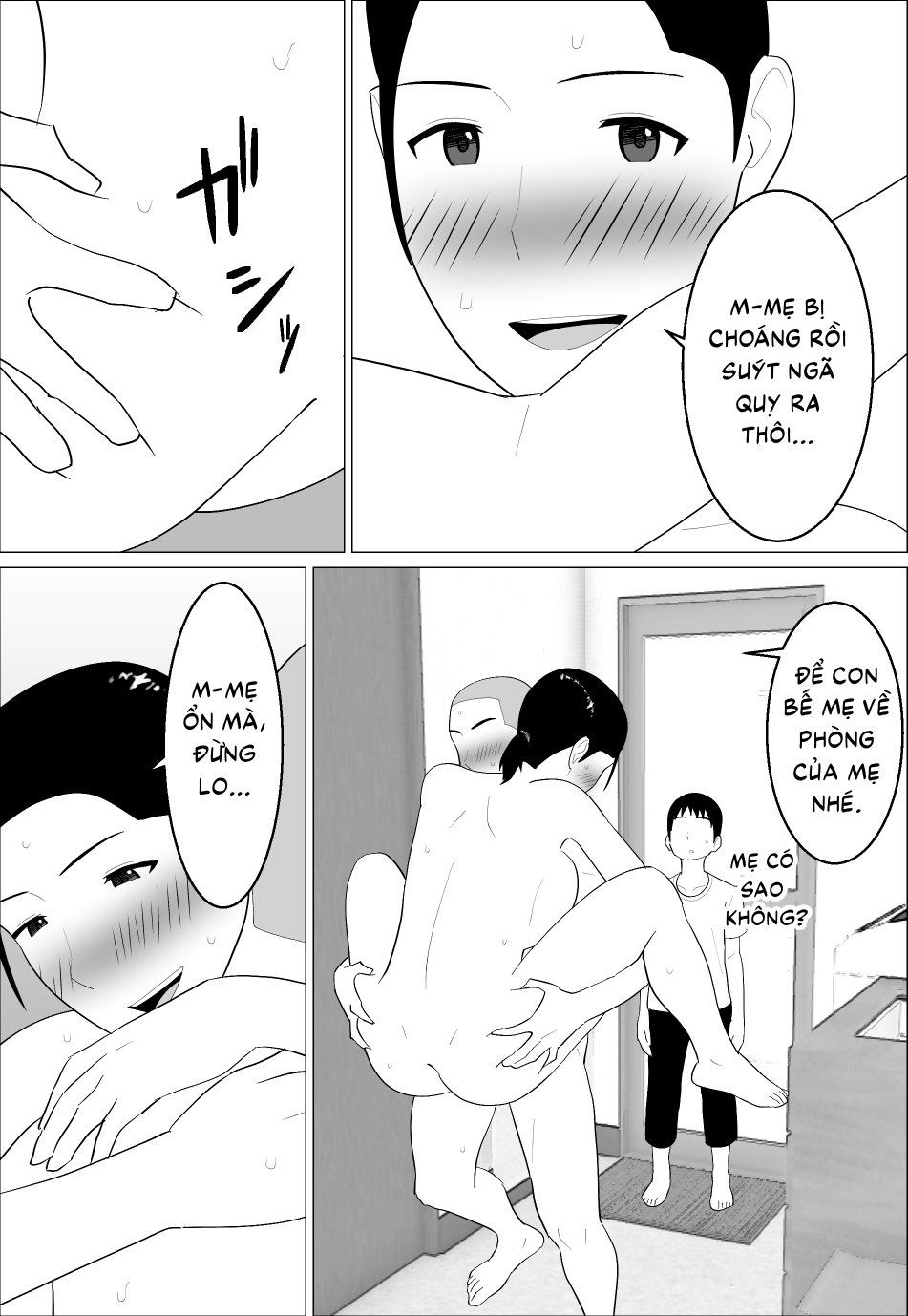 HentaiVN.net - Ảnh 30 - Kaa-san ga Shikoi nante - Chap 1