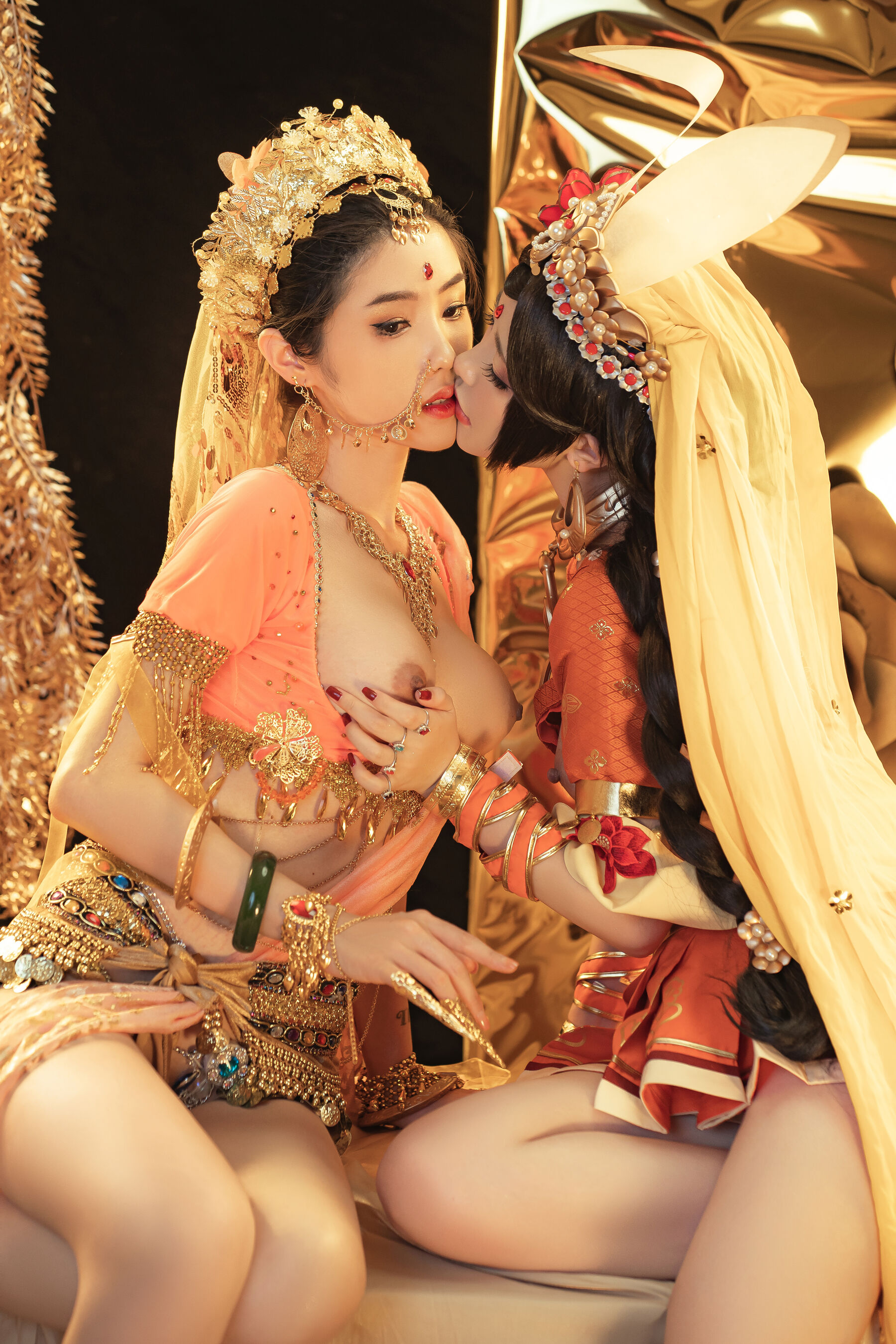 HentaiVN.net - Ảnh 57 - Titi & xiaoji cosplay - Titi