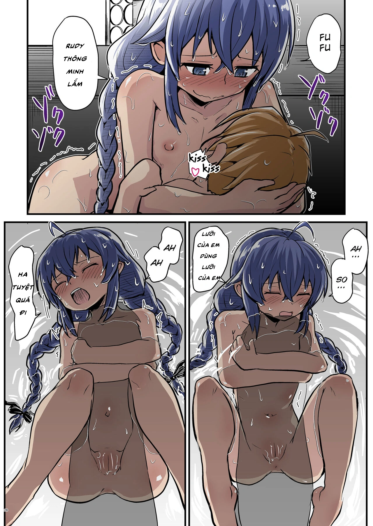 HentaiVN.net - Ảnh 27 - Mushoku(blue!) - Oneshot này má