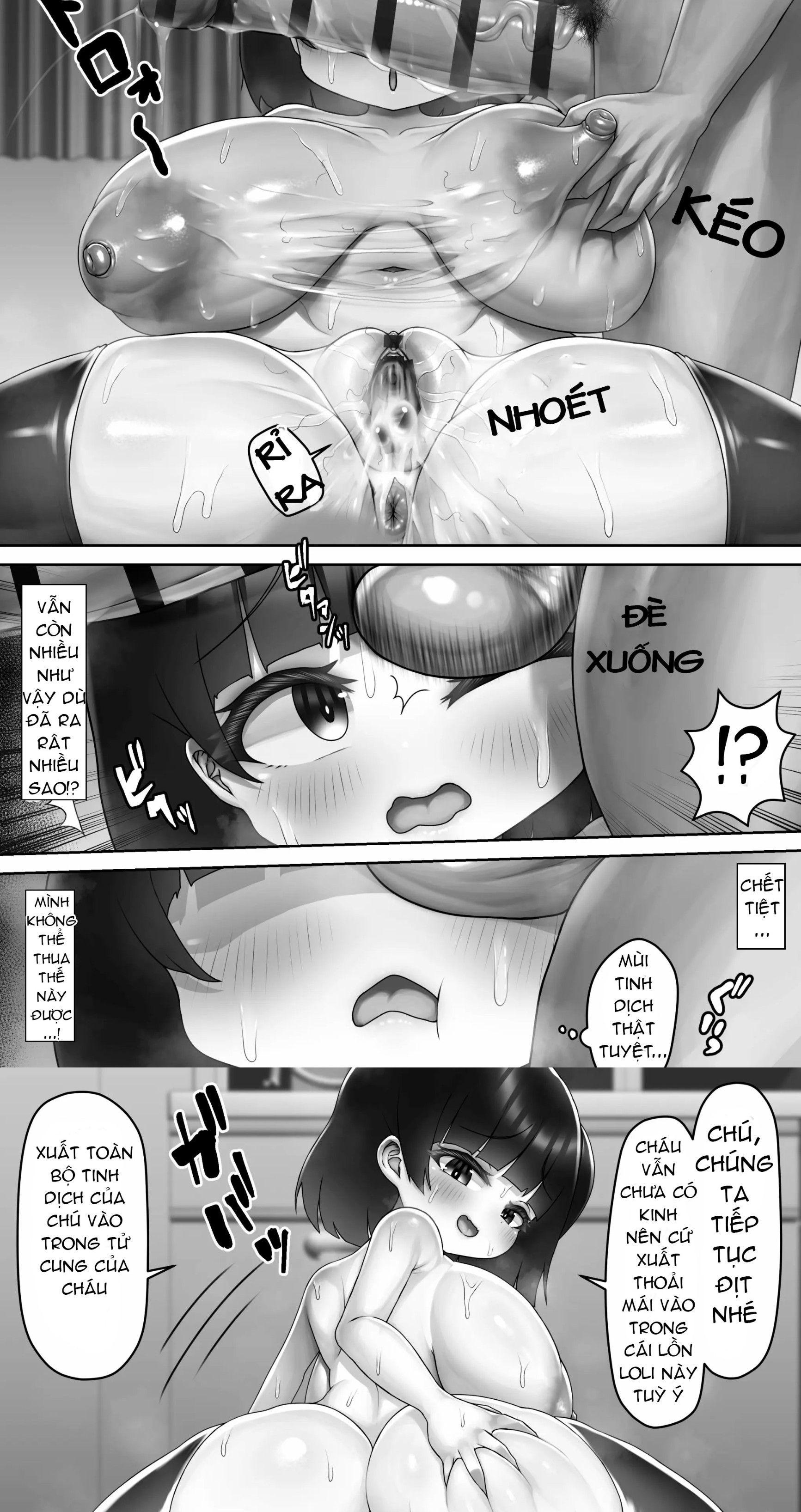 HentaiVN.net - Ảnh 13 - Bị Con Nhóc Ngực Bự Tấn Công - Oneshot