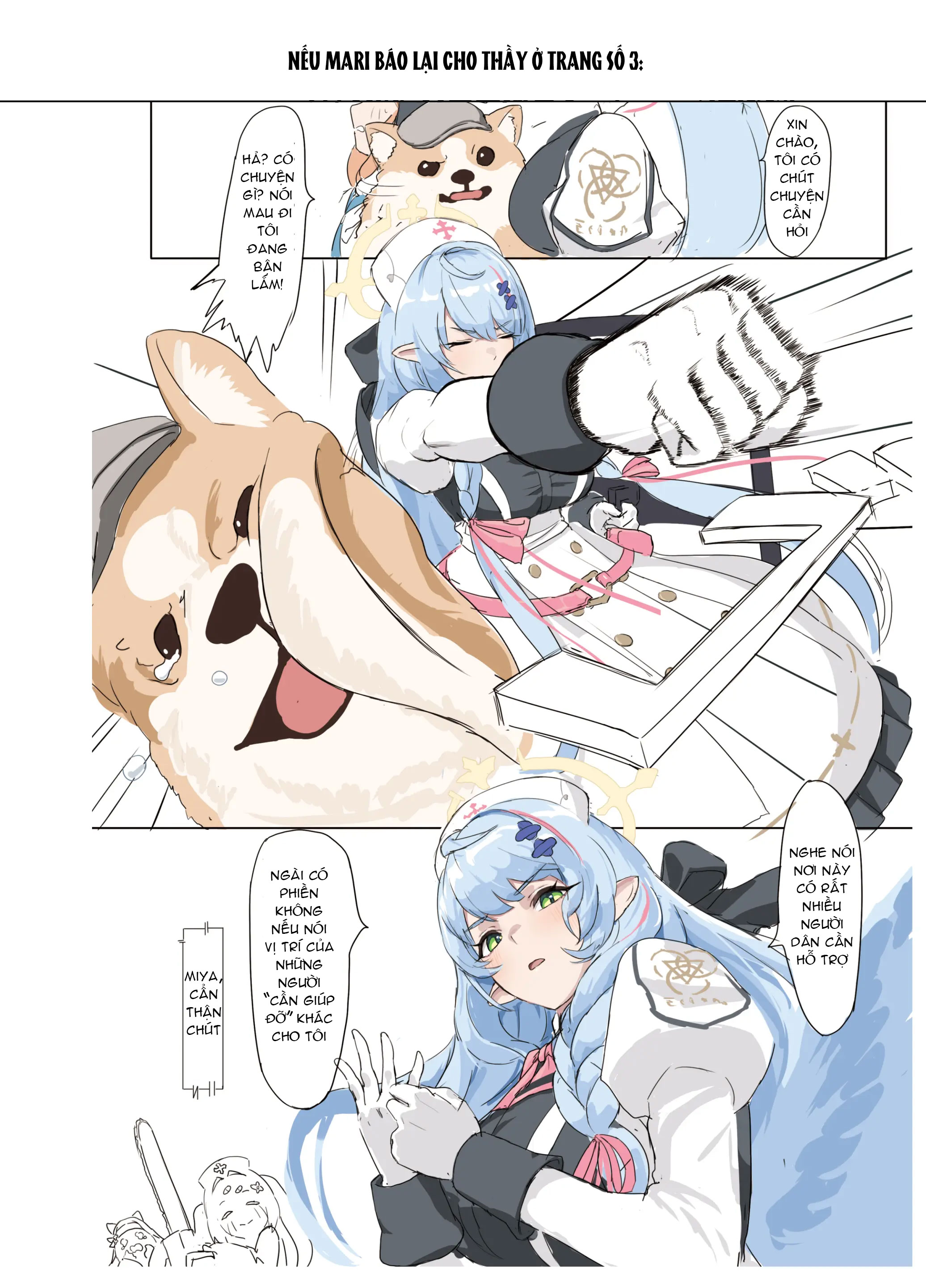 HentaiVN.net - Ảnh 14 - Mira-chan (BlueArchive) - Oneshot