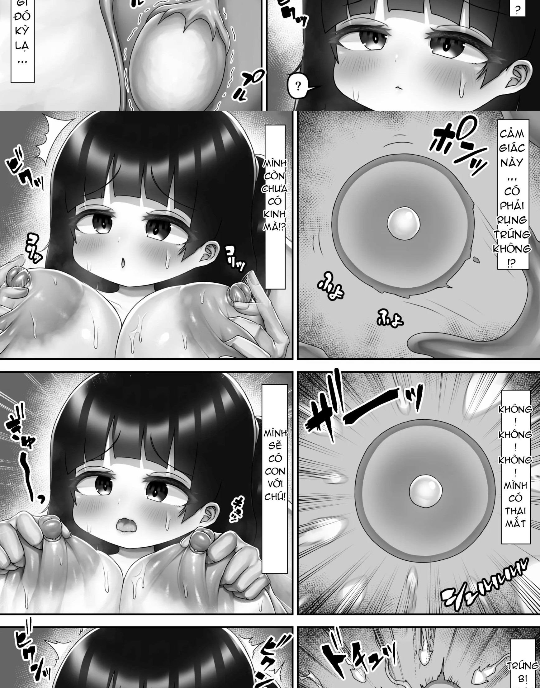 HentaiVN.net - Ảnh 18 - Bị Con Nhóc Ngực Bự Tấn Công - Oneshot