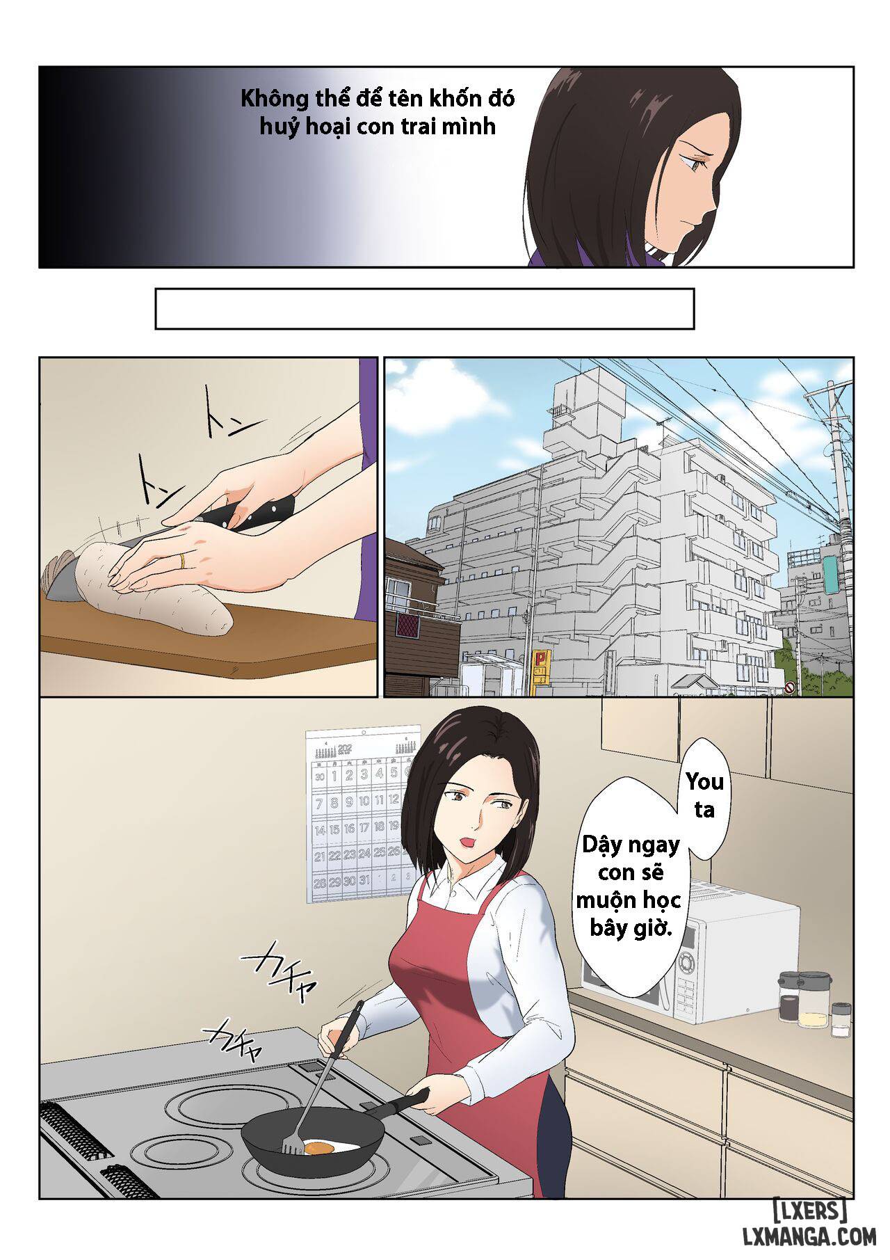 HentaiVN.net - Ảnh 5 - BariCare Kaa-san ga DQN ni Netorareta Vol.1 - Chương 2 Màu ( Lời thoại hàng ngày không theo nguyên tác)