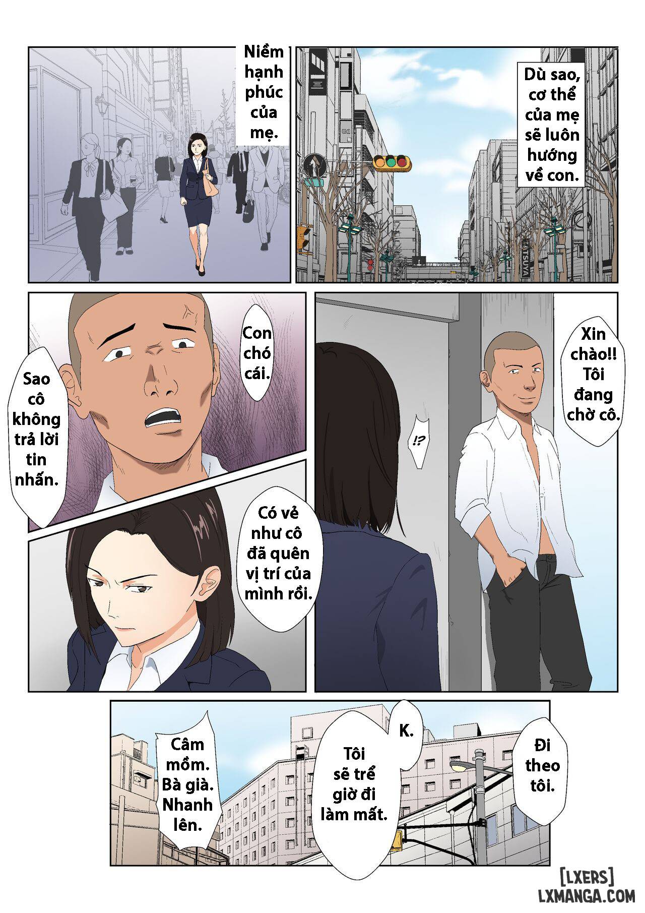 HentaiVN.net - Ảnh 9 - BariCare Kaa-san ga DQN ni Netorareta Vol.1 - Chương 2 Màu ( Lời thoại hàng ngày không theo nguyên tác)