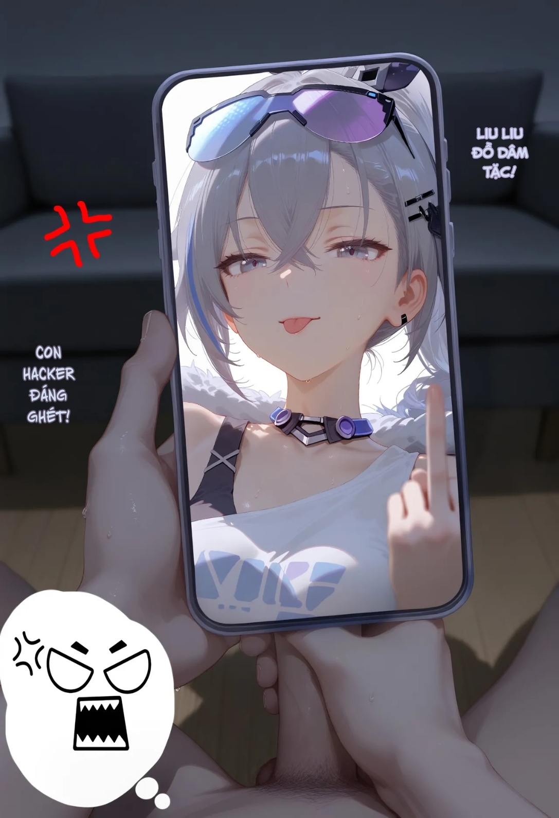 HentaiVN.net - Ảnh 3 - Nữ hacker may mắn - Oneshot