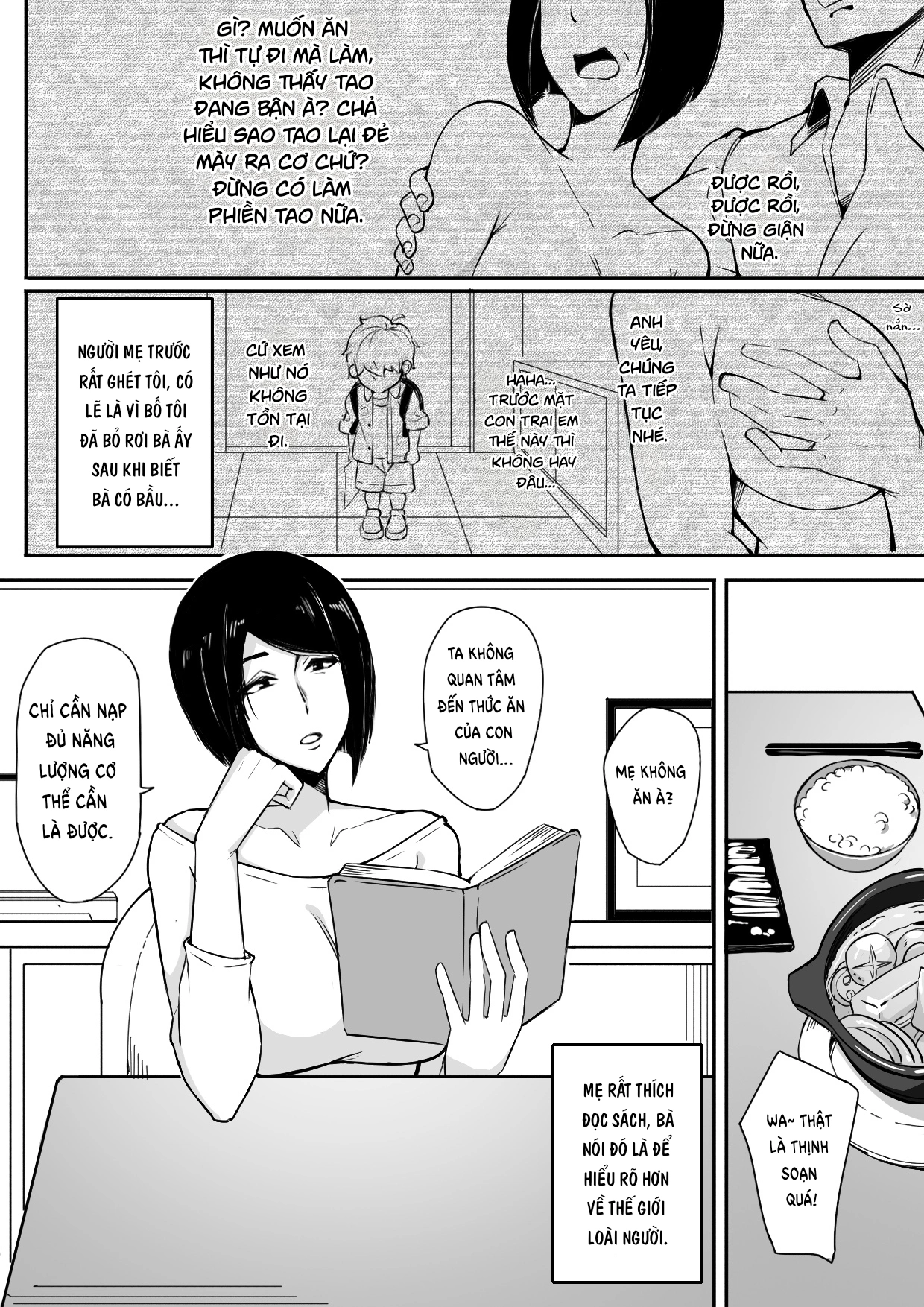 HentaiVN.net - Ảnh 4 - Người mẹ Ký Sinh Thú của Tôi. - Chap 1