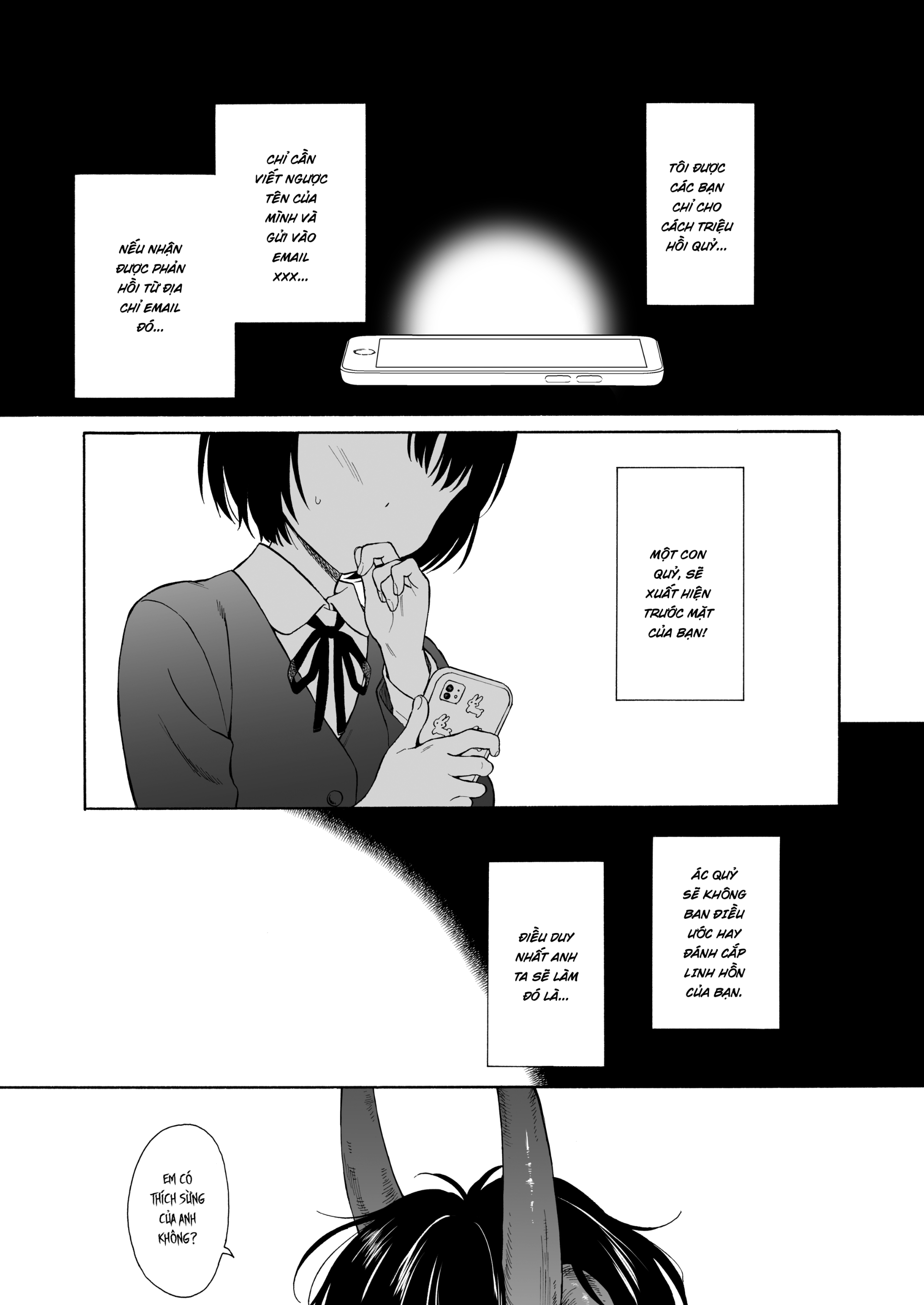 HentaiVN.net - Ảnh 3 - Yuzuru và con quỷ được triệu hồi - Phần 1 : Midnight Invader