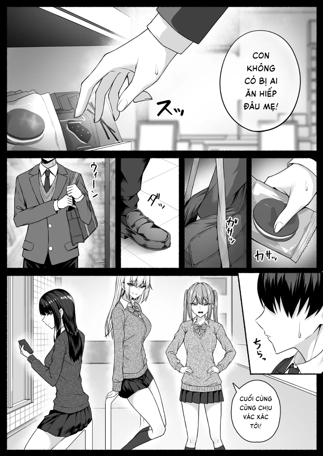 HentaiVN.net - Ảnh 4 - Tôi với đám gyaru bị đảo ngược giới tính - Chương 1: Tôi dần thức tỉnh bản năng phái nữ (Gộp chương)