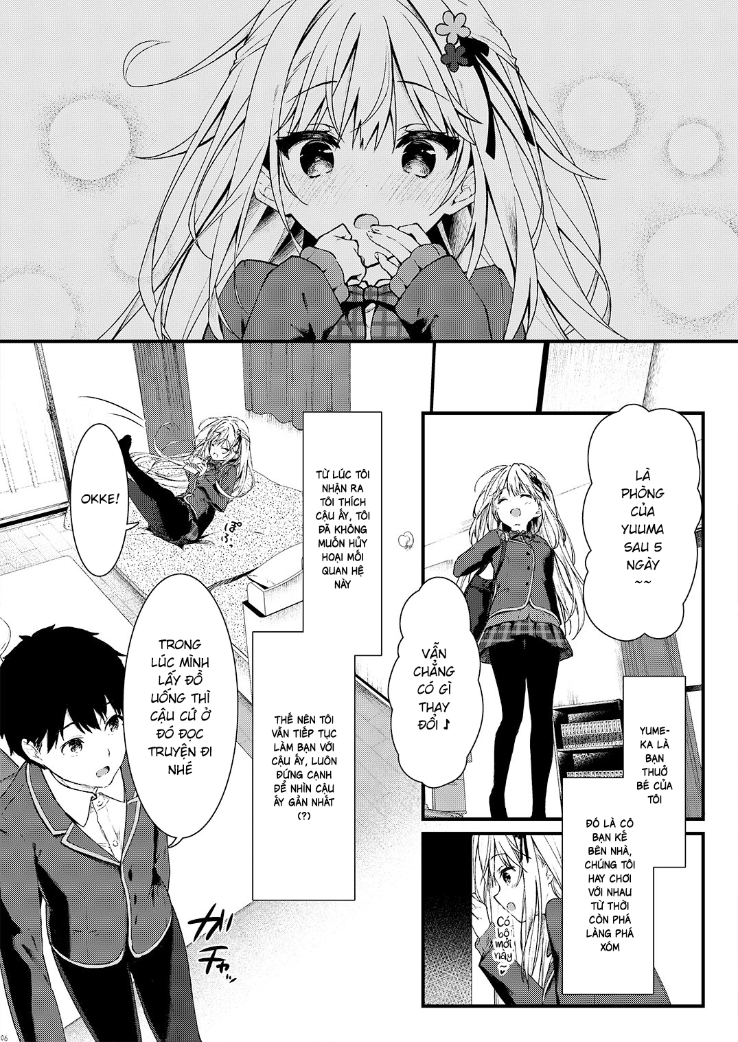 HentaiVN.net - Ảnh 4 - Ngày đứa bạn thơ ấu của tôi trở thành người yêu. - Chap 1: Ngày đứa bạn thơ ấu của tôi trở thành người yêu.