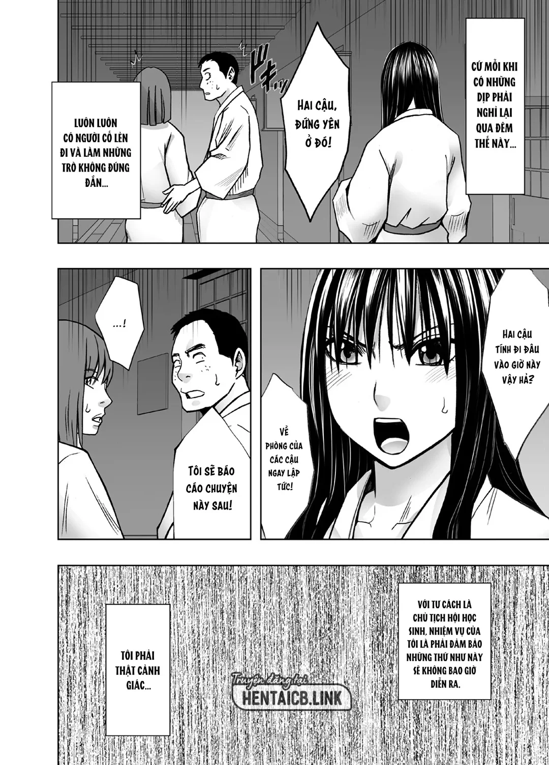 HentaiVN.net - Ảnh 3 - Bị bao vây: Chuyến đi của trường - Oneshot