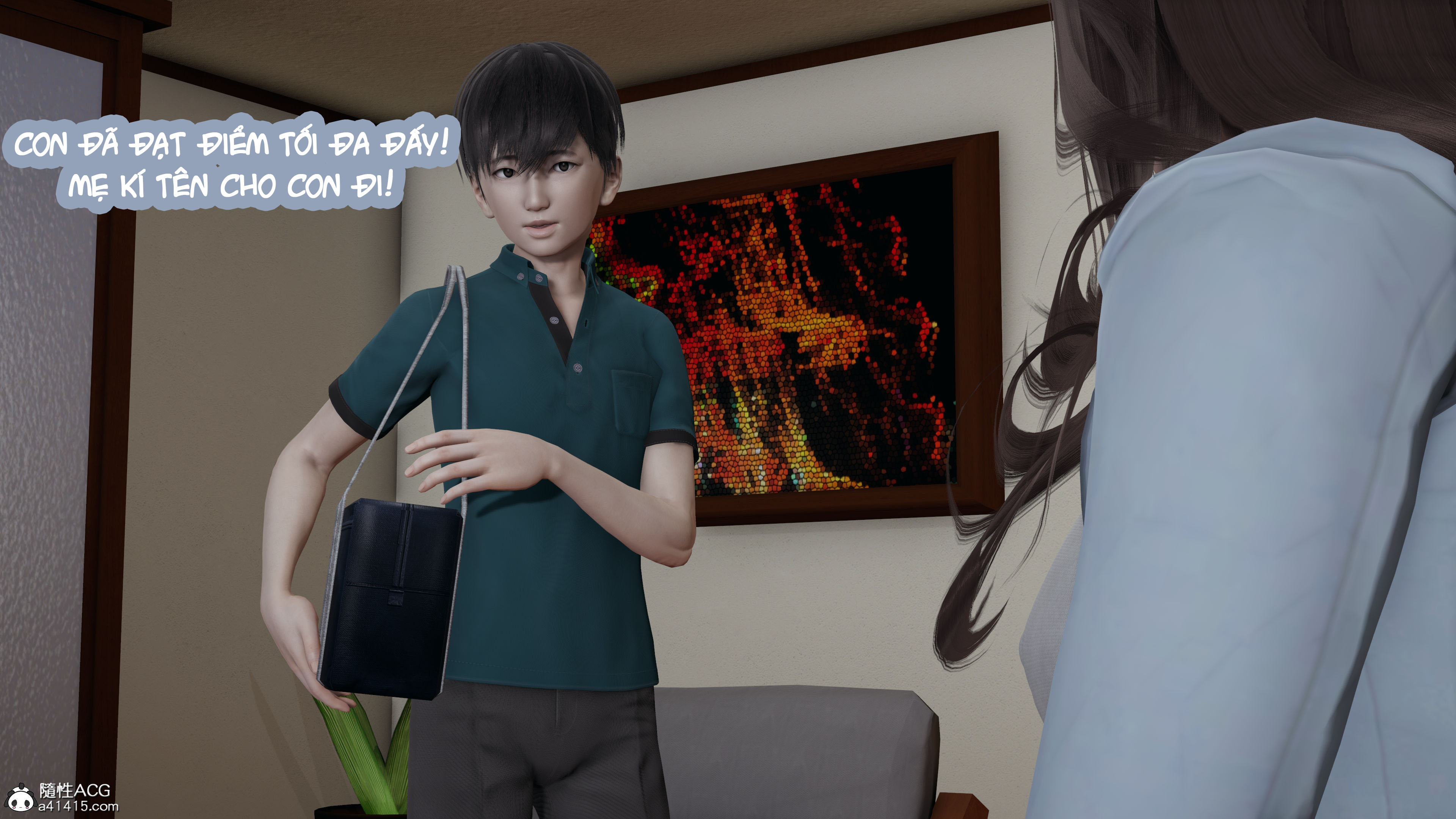 HentaiVN.net - Ảnh 4 - Mẹ Bị Người Khác Cưỡng Hiếp - Chương 2A ( Bị Cướp)