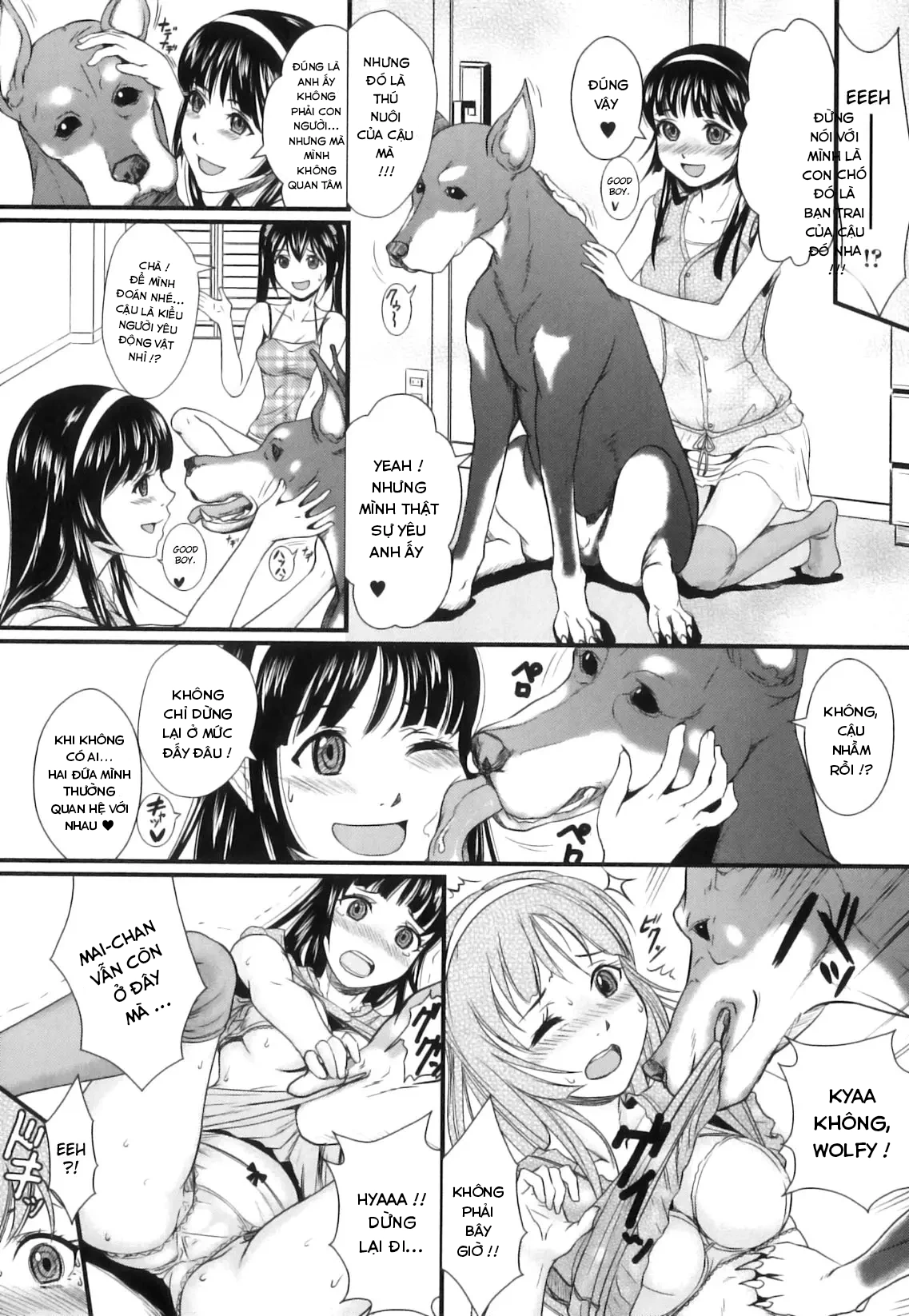 HentaiVN.net - Ảnh 4 - Bạn trai tôi là một chú chó - Oneshot