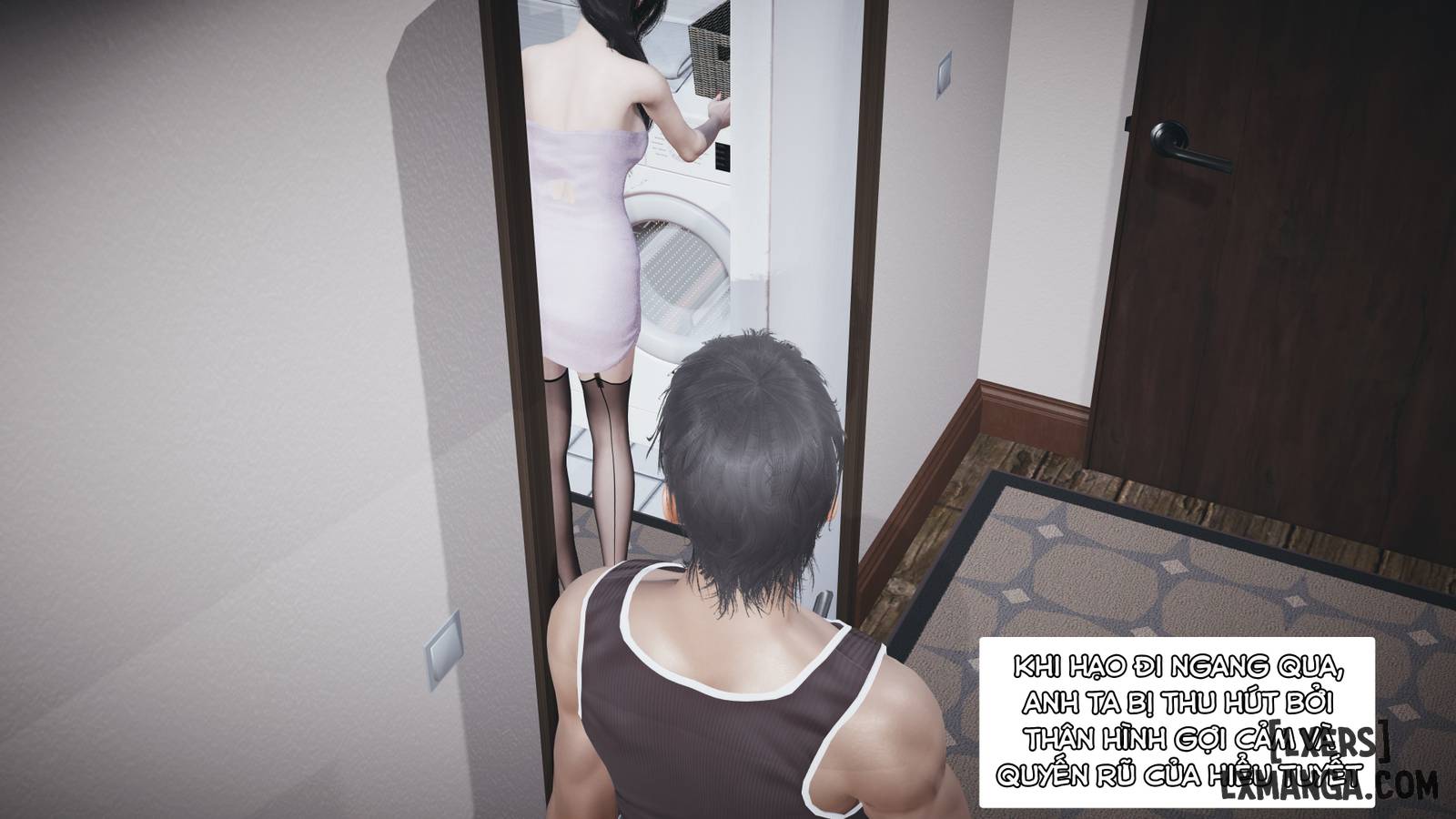 HentaiVN.net - Ảnh 3 - Ngủ cùng vợ thằng bạn - Chương 4