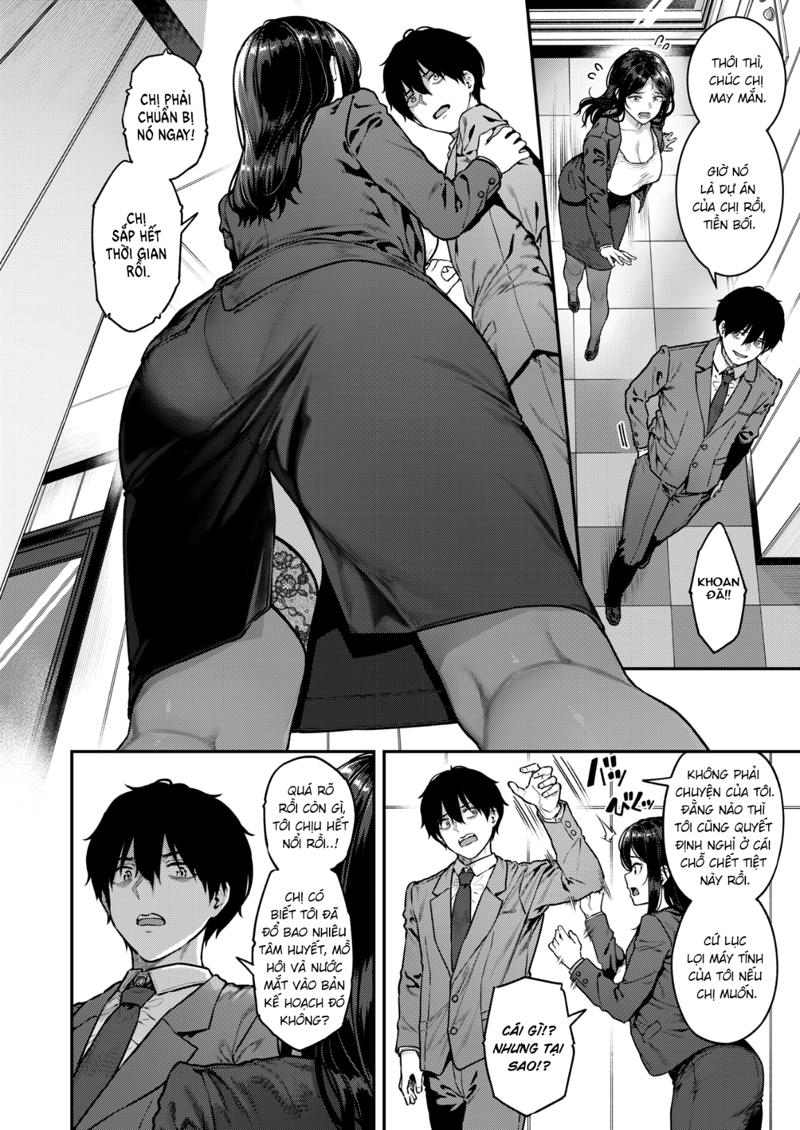 HentaiVN.net - Ảnh 4 - Contract Employee - Oneshot