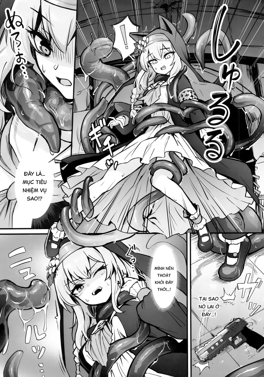 HentaiVN.net - Ảnh 4 - Mari bị xúc tu tha hoá - Chap 1