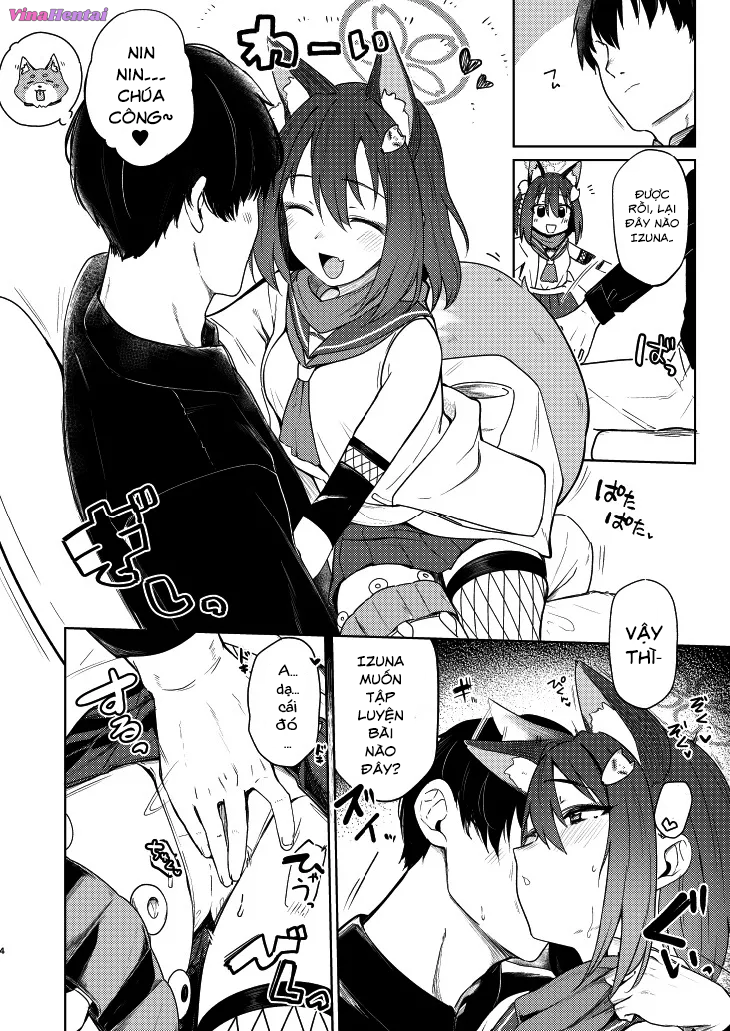 HentaiVN.net - Ảnh 4 - Buổi huấn luyện đặc biệt với Izuna - nin~