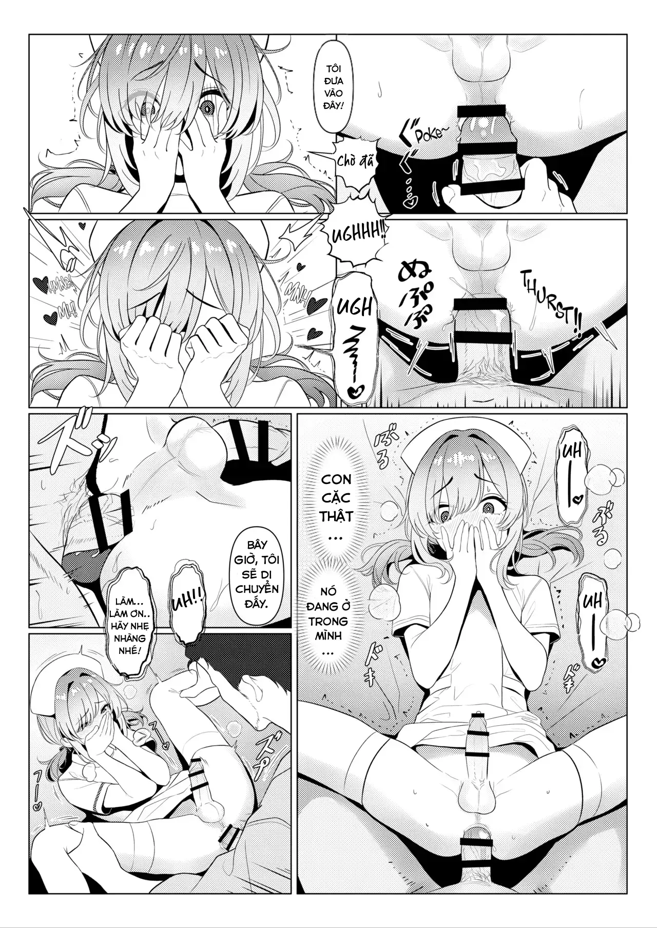 HentaiVN.net - Ảnh 4 - Hồ sơ bệnh án nữ hóa của Hayato-sensei-Phần bệnh viện - Chương 3