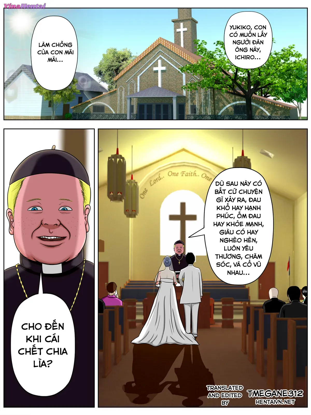 HentaiVN.net - Ảnh 3 - FUCK OR DIE - Chap 1. Case 1: Cô dâu và chú rể