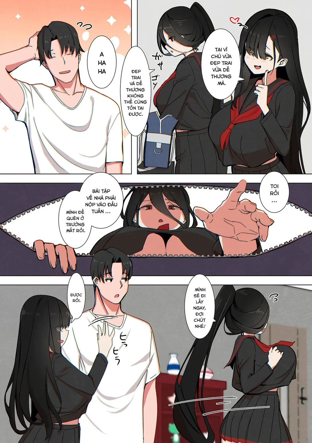 HentaiVN.net - Ảnh 3 - Joji Seifuku! [Grade Schooler Conquest!] - Ch. 4