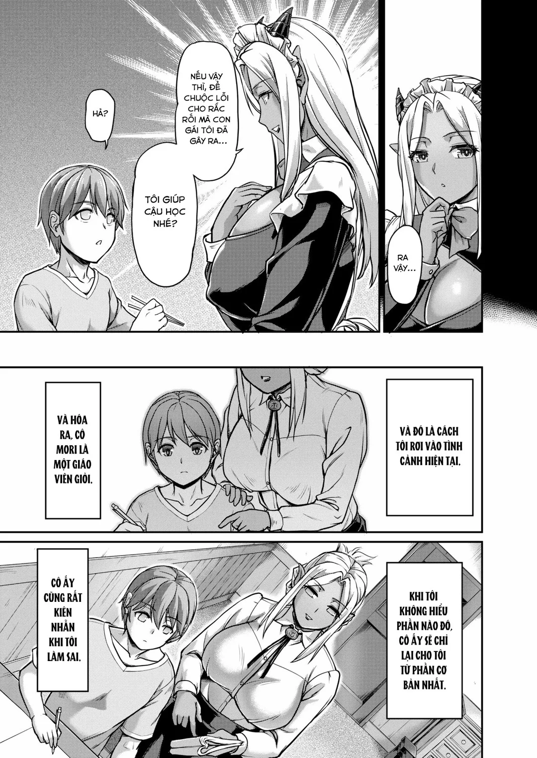 HentaiVN.net - Ảnh 3 - Cuộc sống hàng ngày tại Nữ quái trang viên - Chap 6