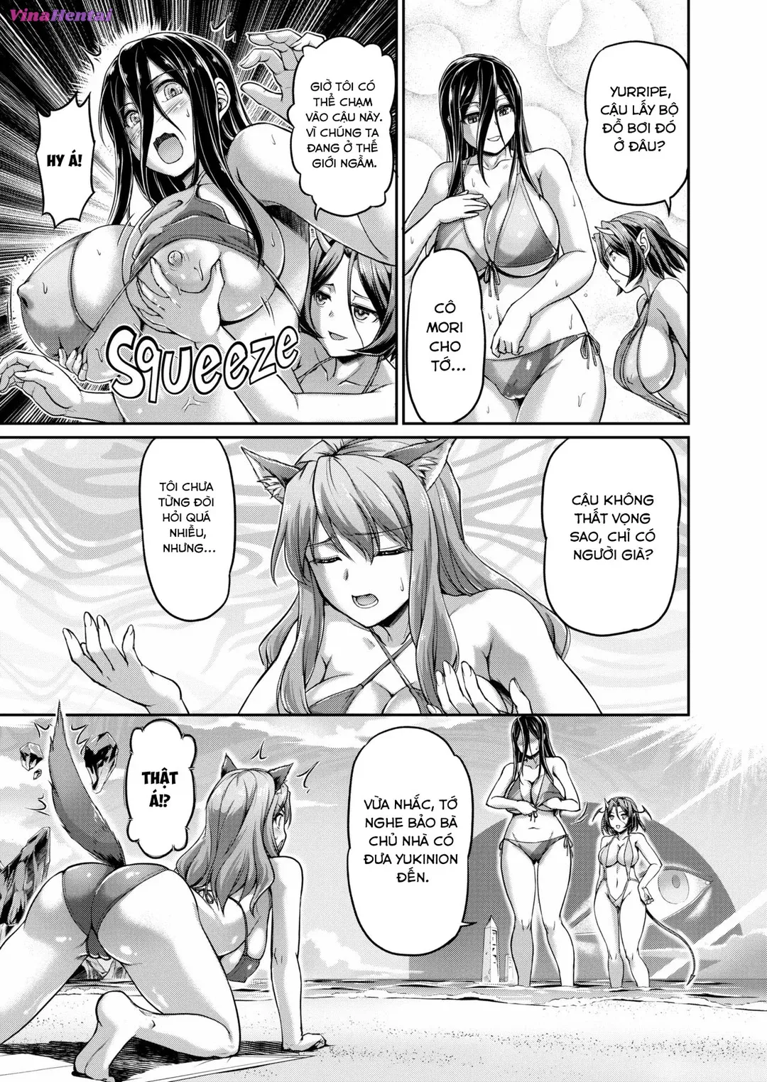 HentaiVN.net - Ảnh 3 - Cuộc sống hàng ngày tại Nữ quái trang viên - Chap 7