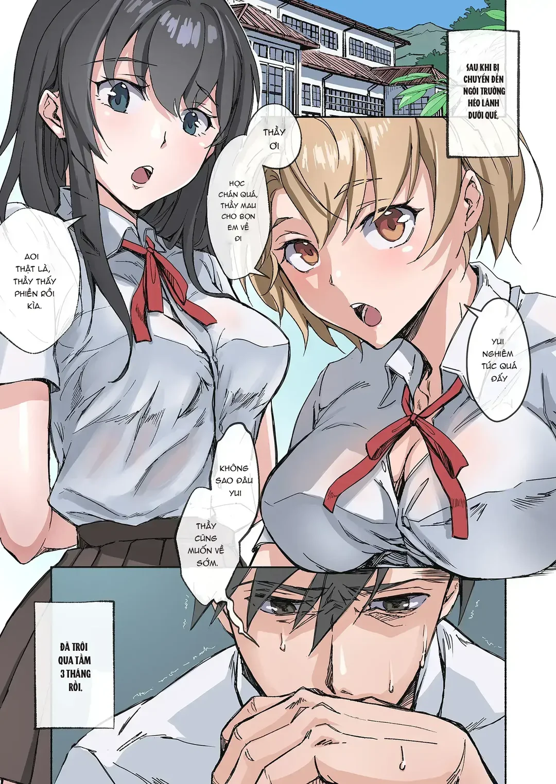 HentaiVN.net - Ảnh 3 - Những ngày thác loạn cùng cô gái vùng quê - Oneshot