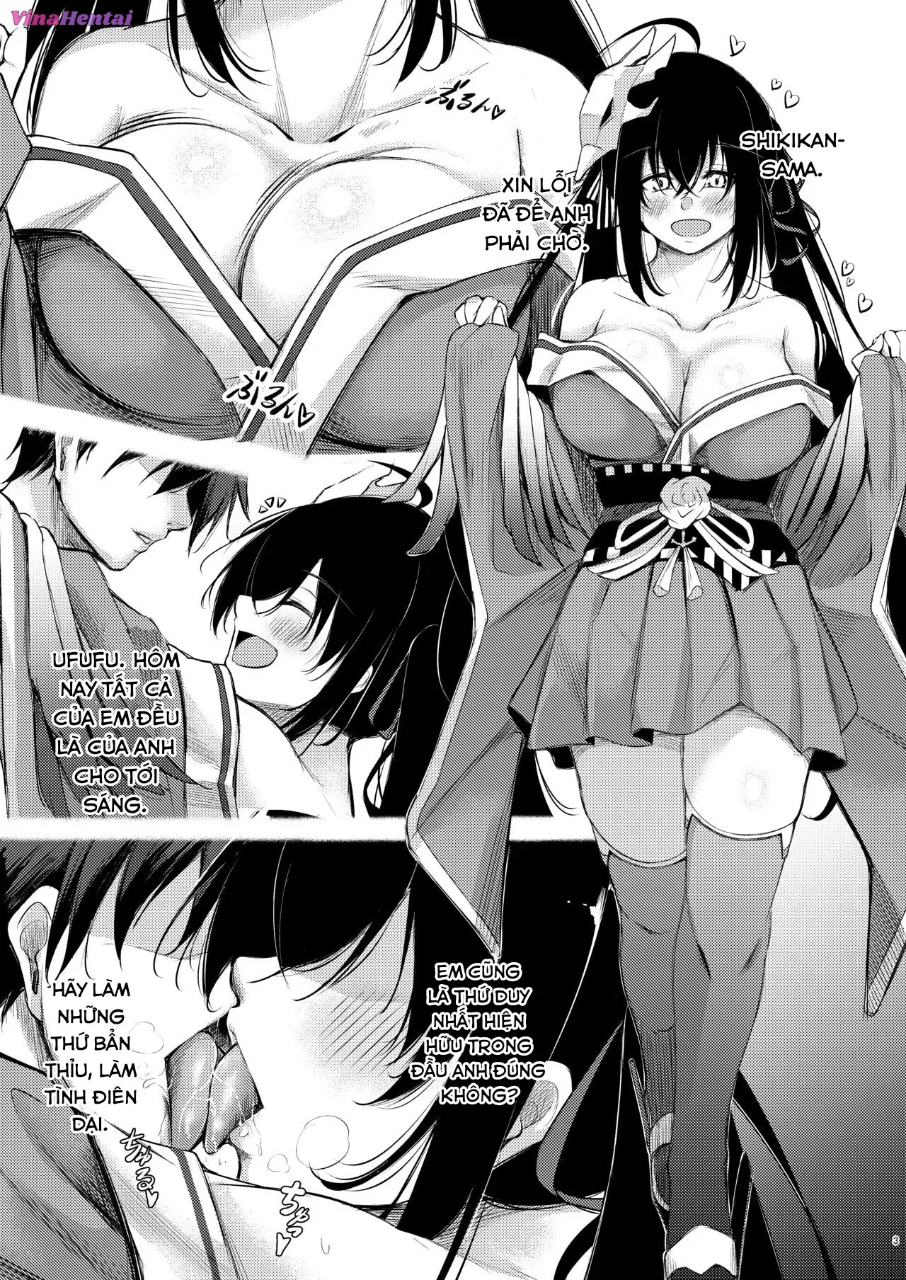 HentaiVN.net - Ảnh 3 - Dosukebe Lane ~Taihou no Baai~ [Lewd Lane ~The Taihou Case~] - Oneshot
