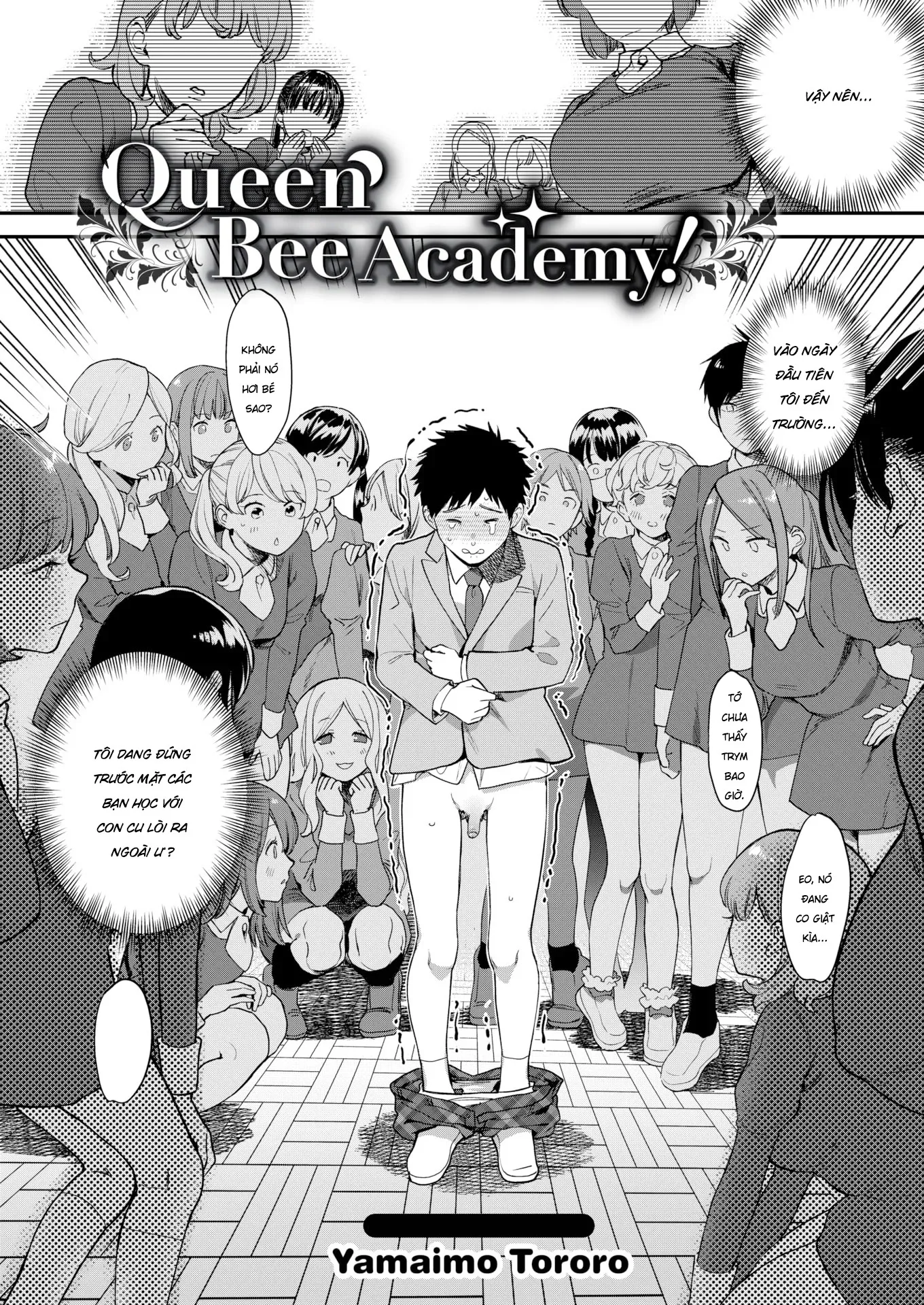 HentaiVN.net - Ảnh 3 - Nữ Vương Học Đường - Chap 1