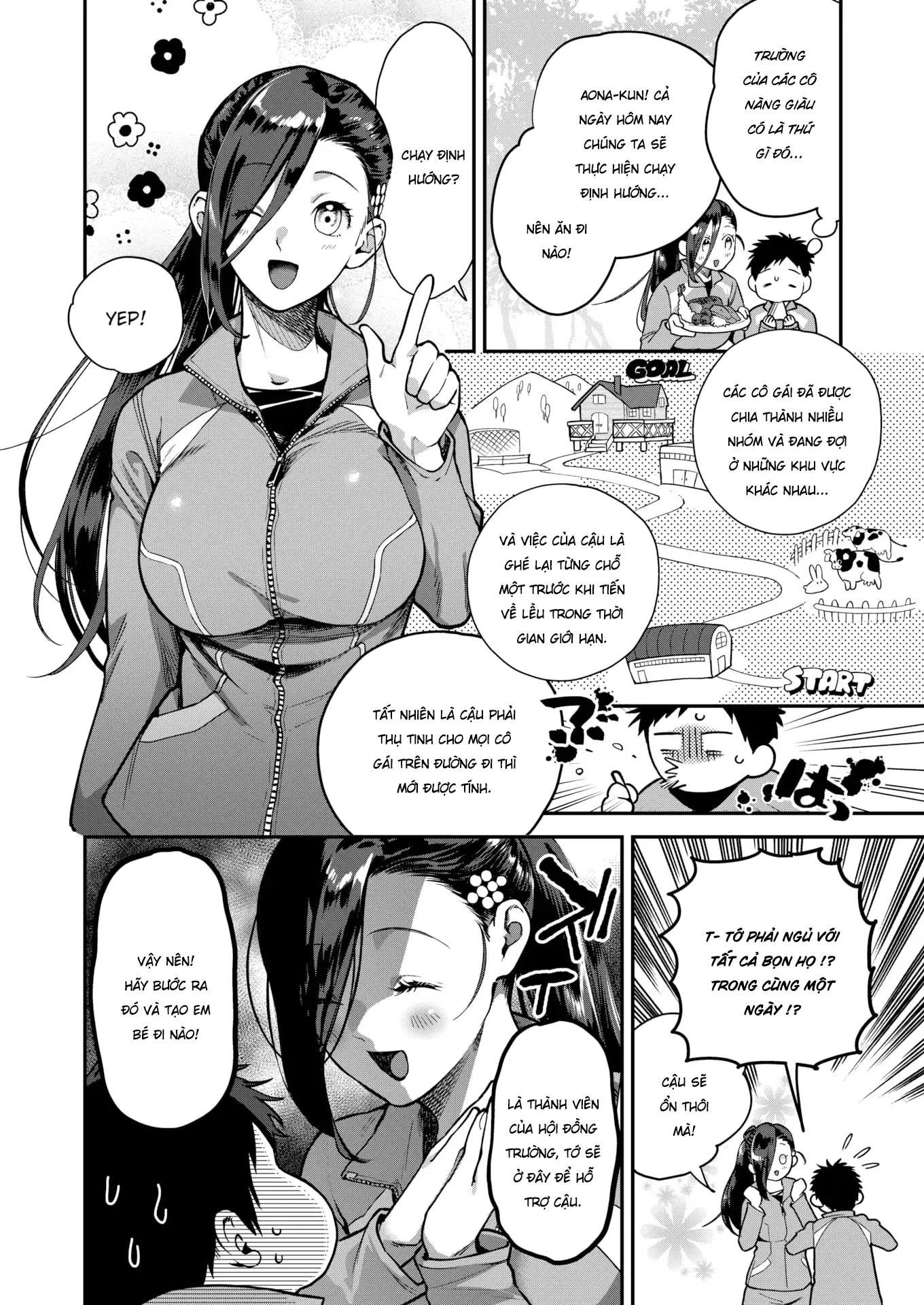 HentaiVN.net - Ảnh 3 - Nữ Vương Học Đường - Chap 3